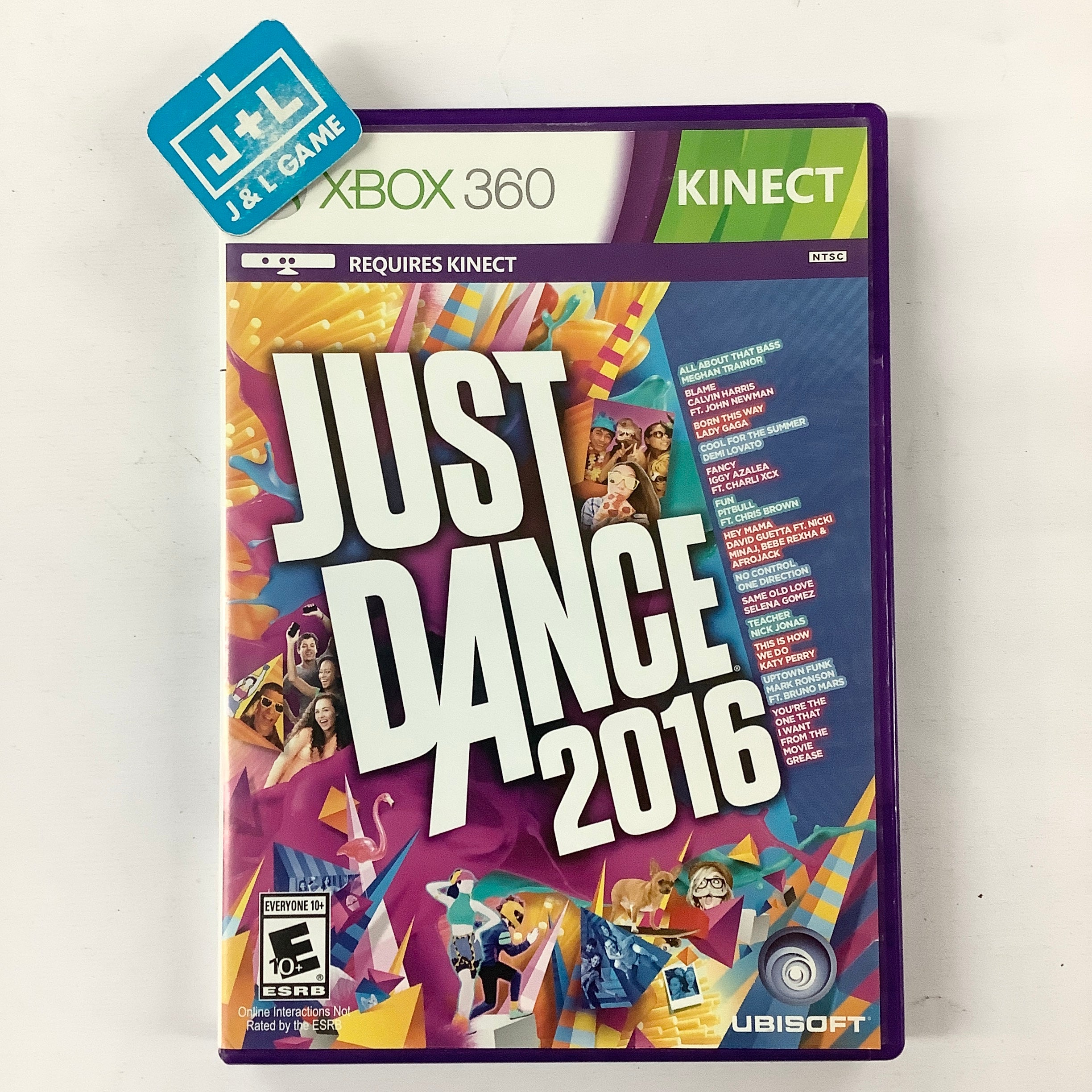 Just Dance 2016 (Kinect Required) - Xbox 360 [Pre-Owned] Video Games Ubisoft   