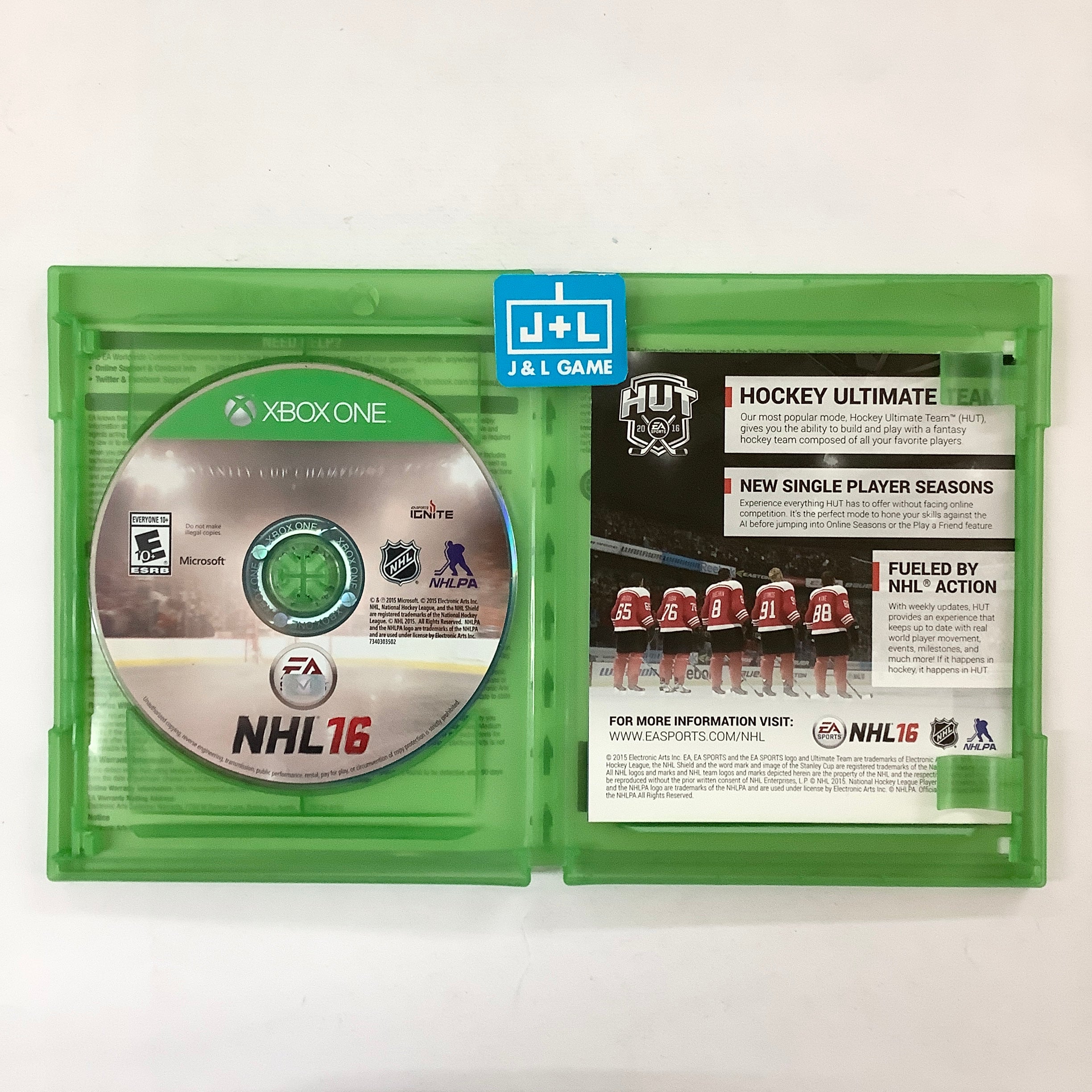 NHL 16 - (XB1) Xbox One [Pre-Owned] Video Games EA Sports   