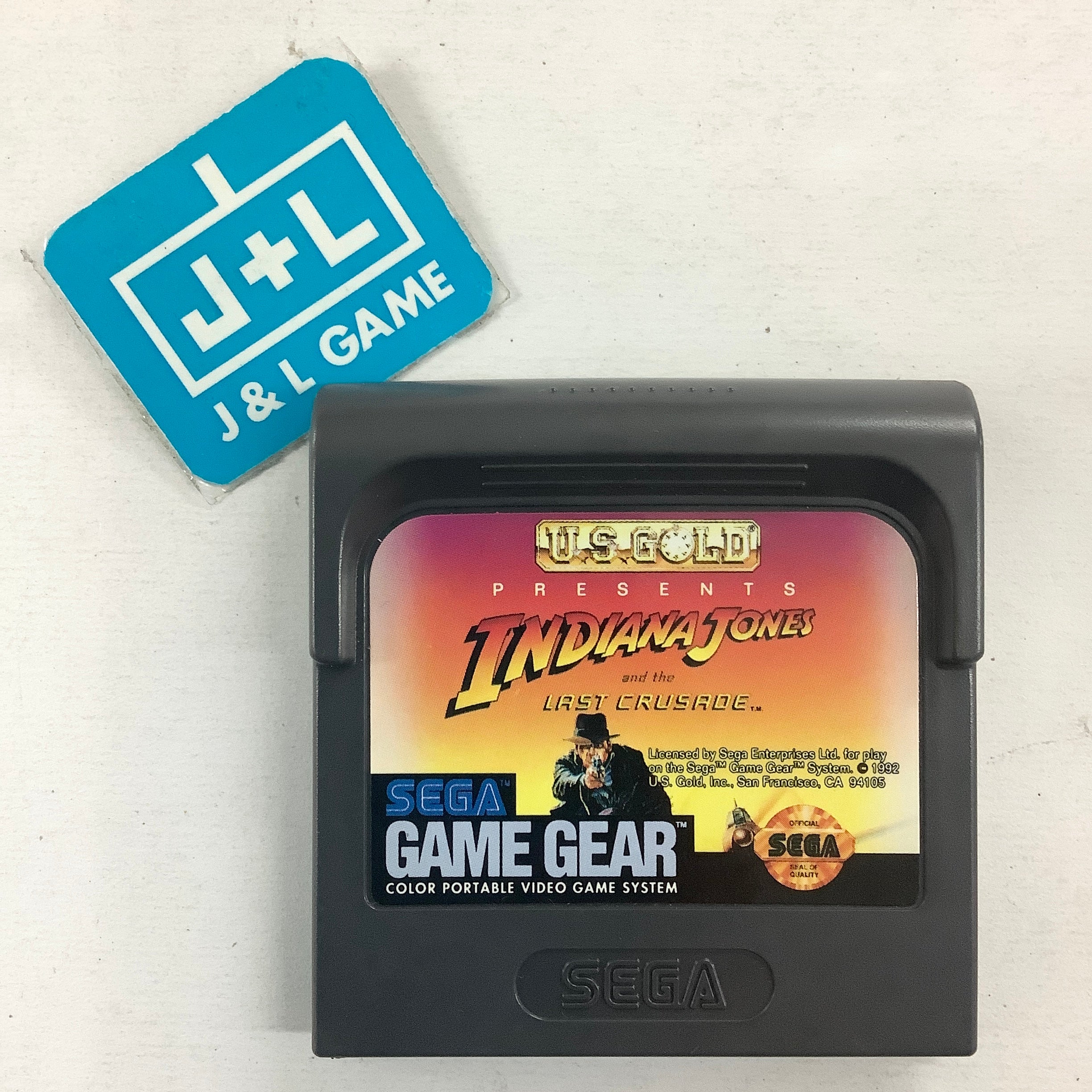 Indiana Joes and the Last Crusade - (SGG) SEGA GameGear [Pre-Owned] Video Games U.S. Gold   