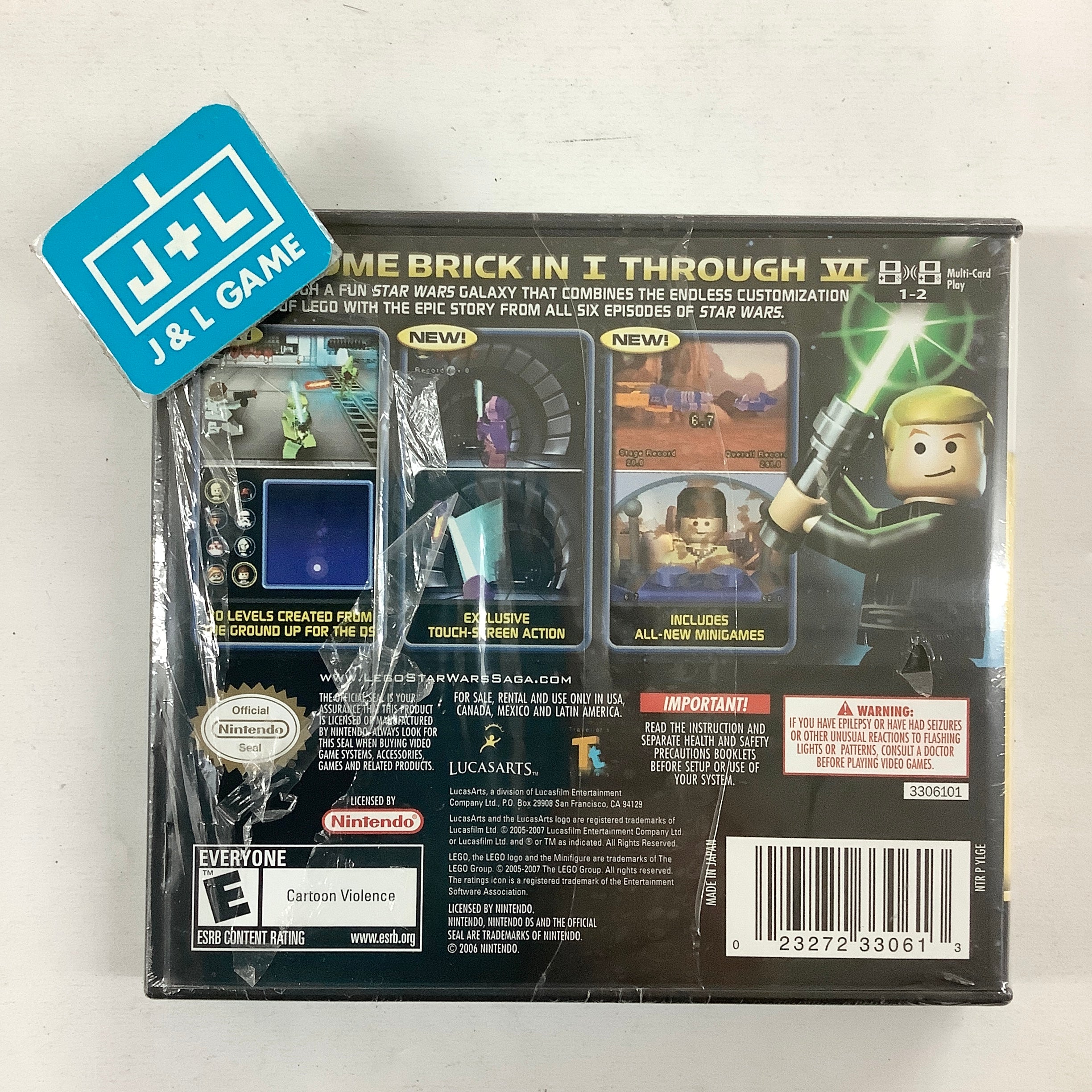 LEGO Star Wars: The Complete Saga - (NDS) Nintendo DS Video Games LucasArts   