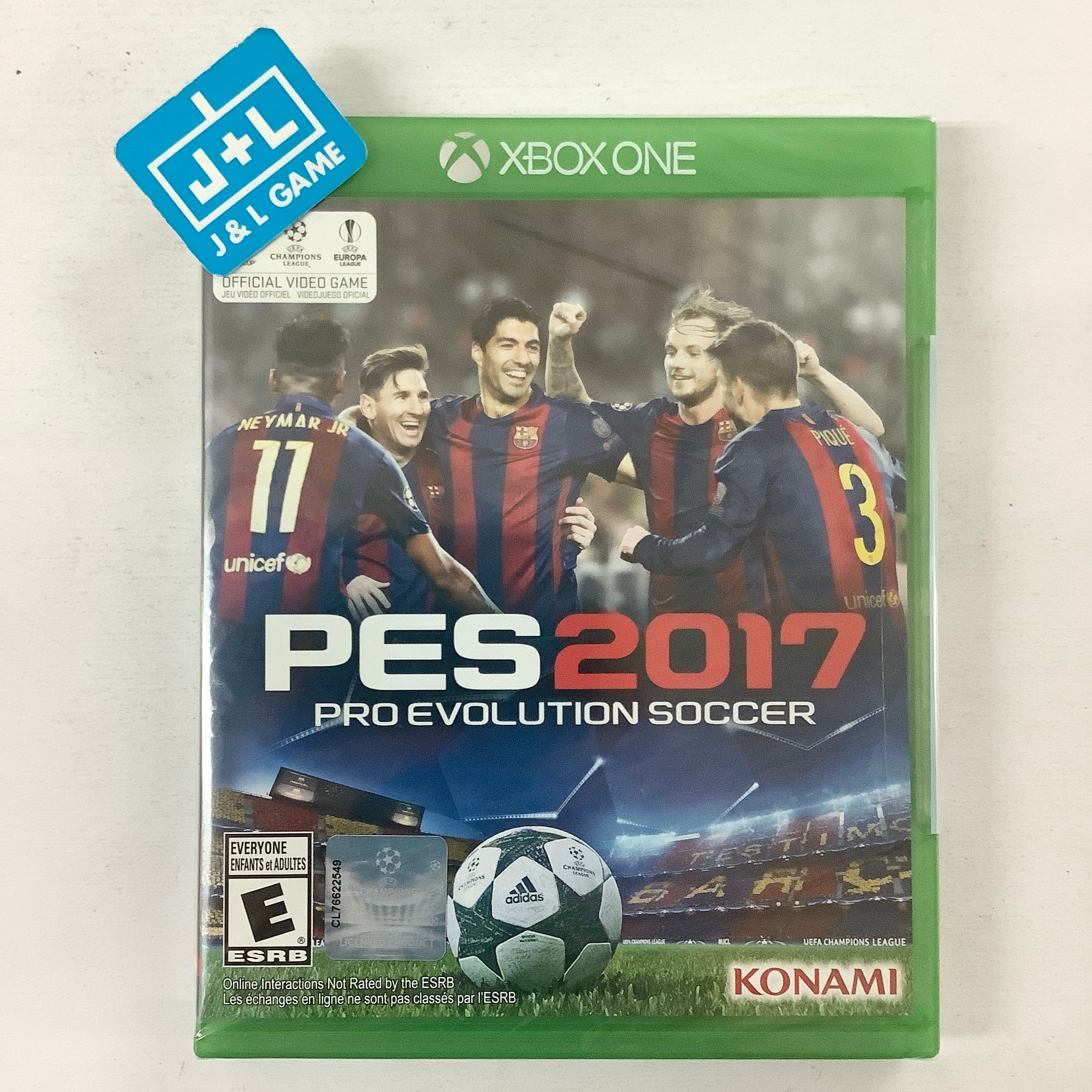 Pro Evolution Soccer 2017 - (XB1) Xbox One Video Games Konami   