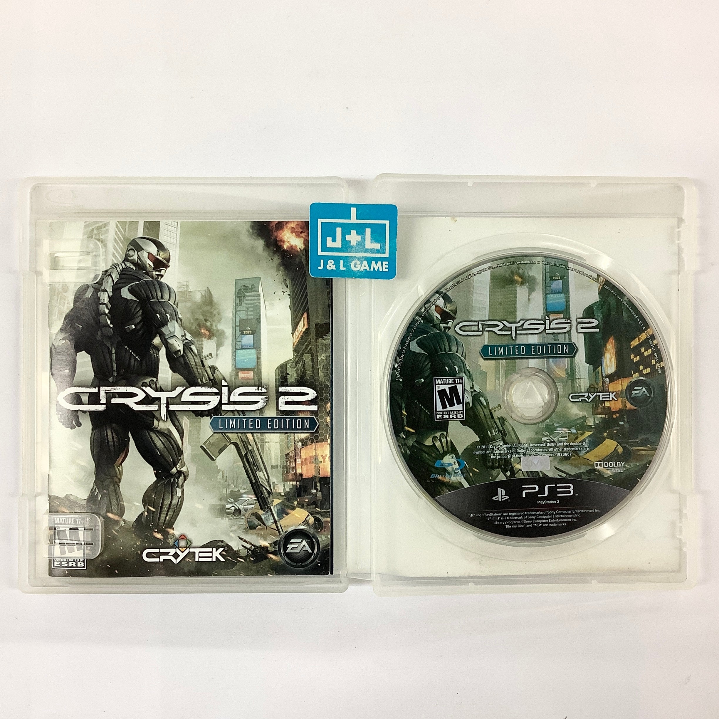 Crysis 2 (Limited Edition) - (PS3) PlayStation 3 [Pre-Owned] Video Games EA Games   