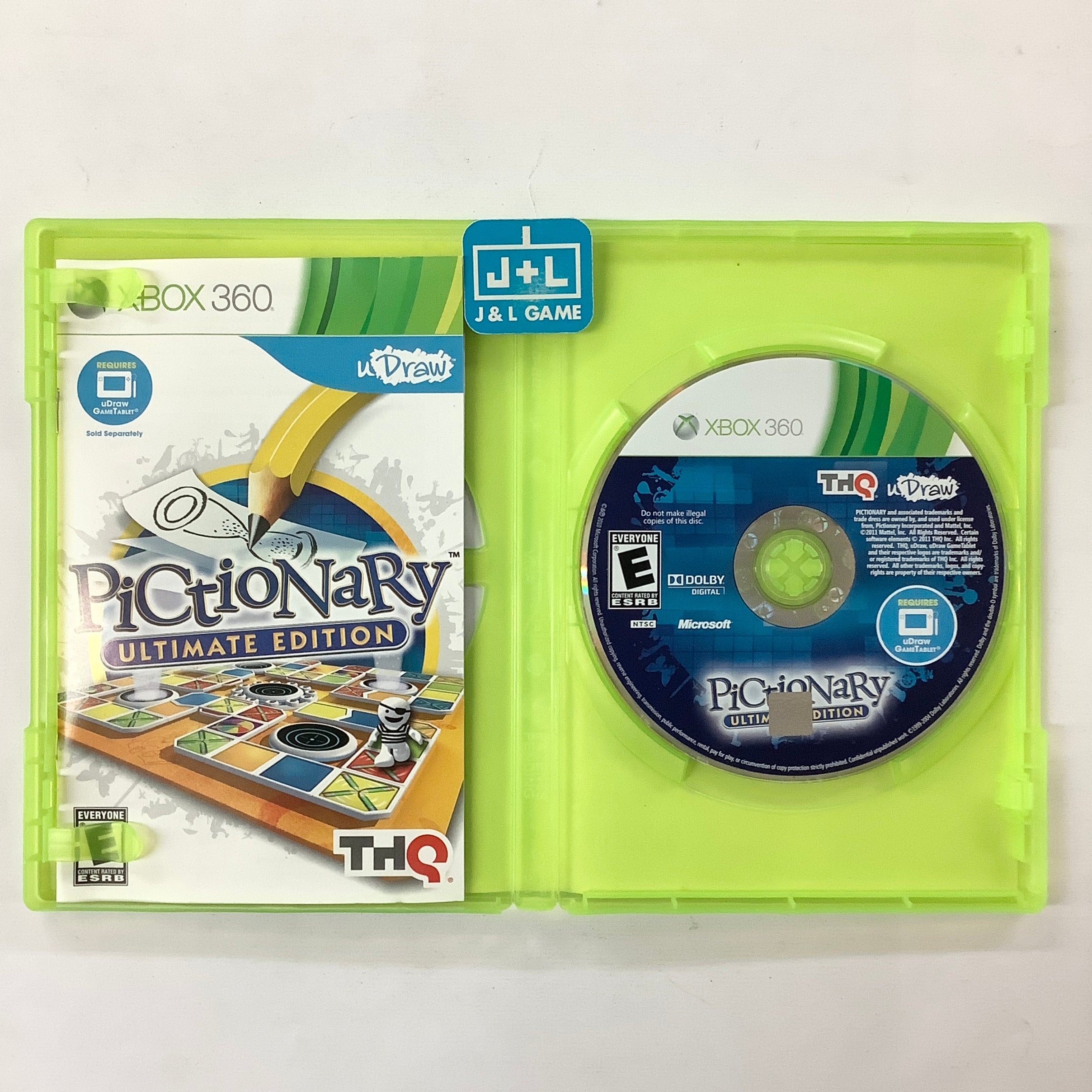 uDraw Pictionary: Ultimate Edition (Requires uDraw Tablet) - Xbox 360 [Pre-Owned] Video Games THQ   