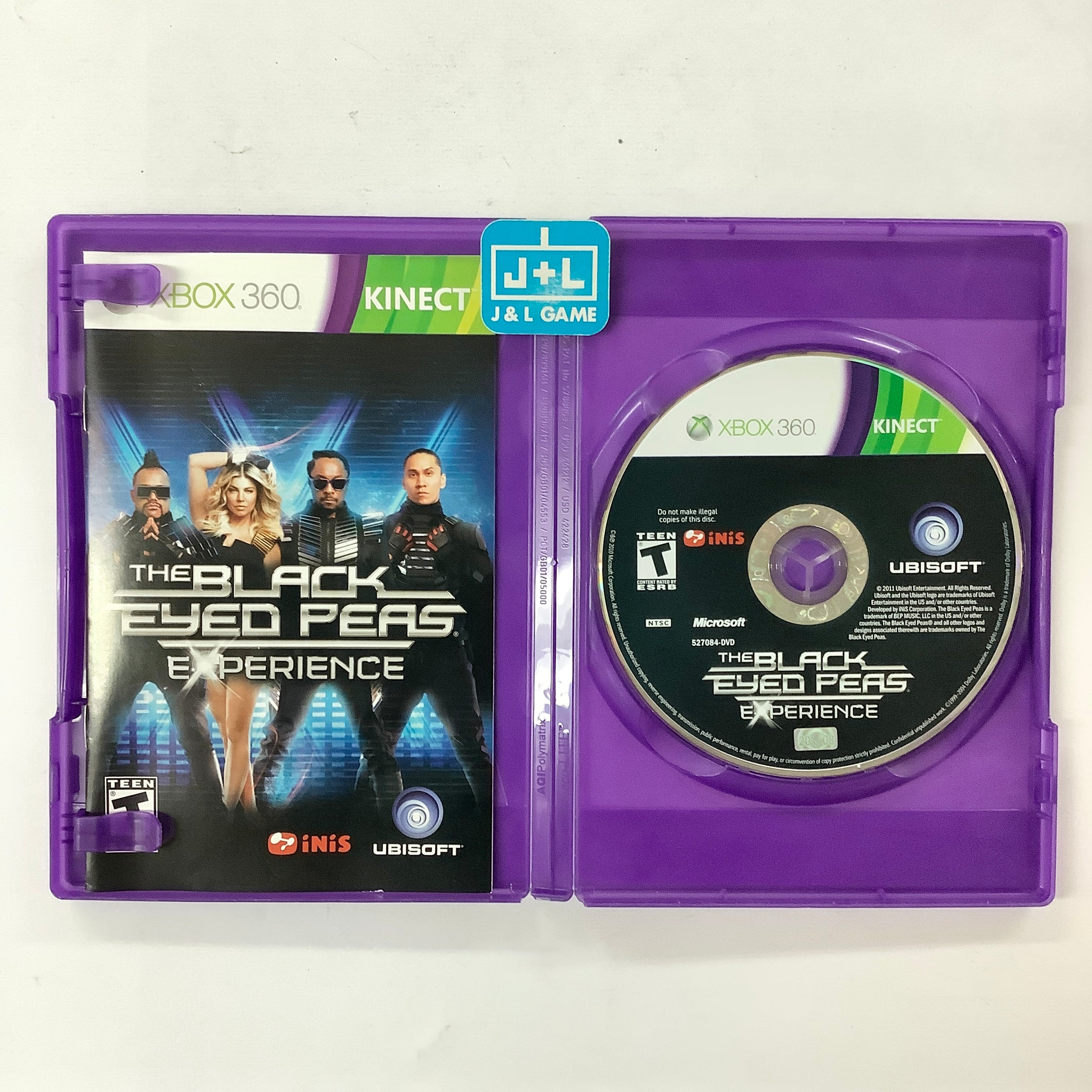 The Black Eyed Peas Experience (Kinect Required) - Xbox 360 [Pre-Owned] Video Games Ubisoft   