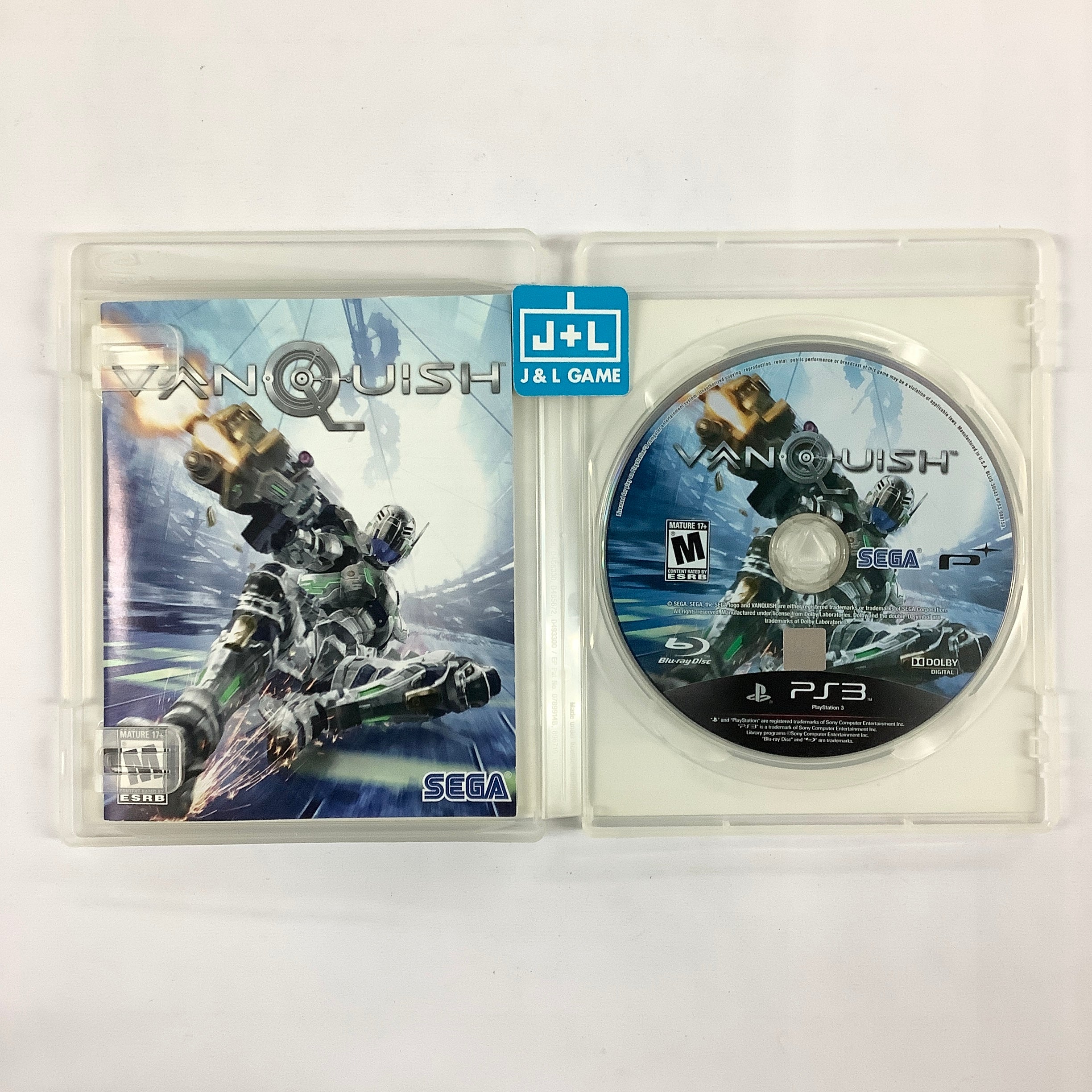 Vanquish - (PS3) PlayStation 3 [Pre-Owned] Video Games Sega   