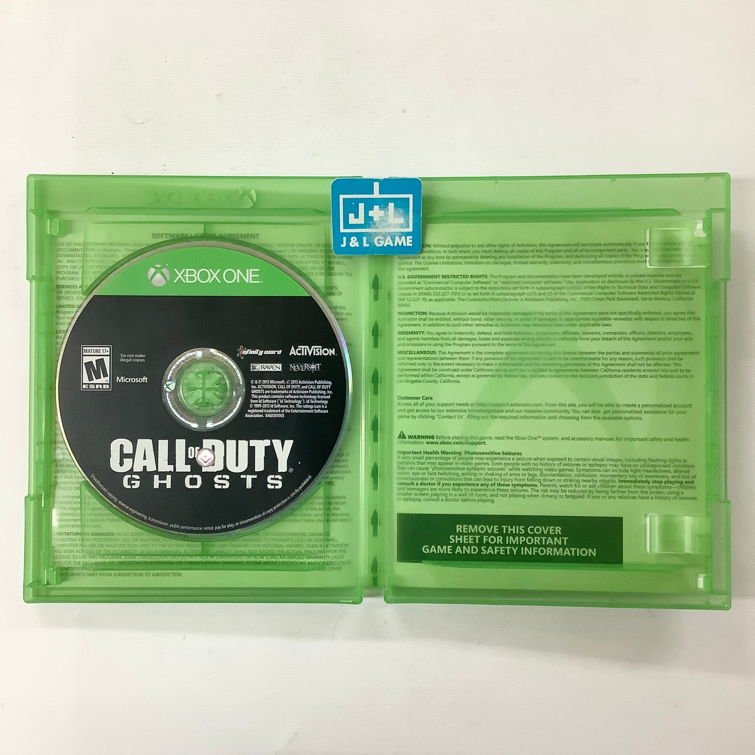 Call of Duty: Ghosts - (XB1) Xbox One [Pre-Owned] Video Games Activision   