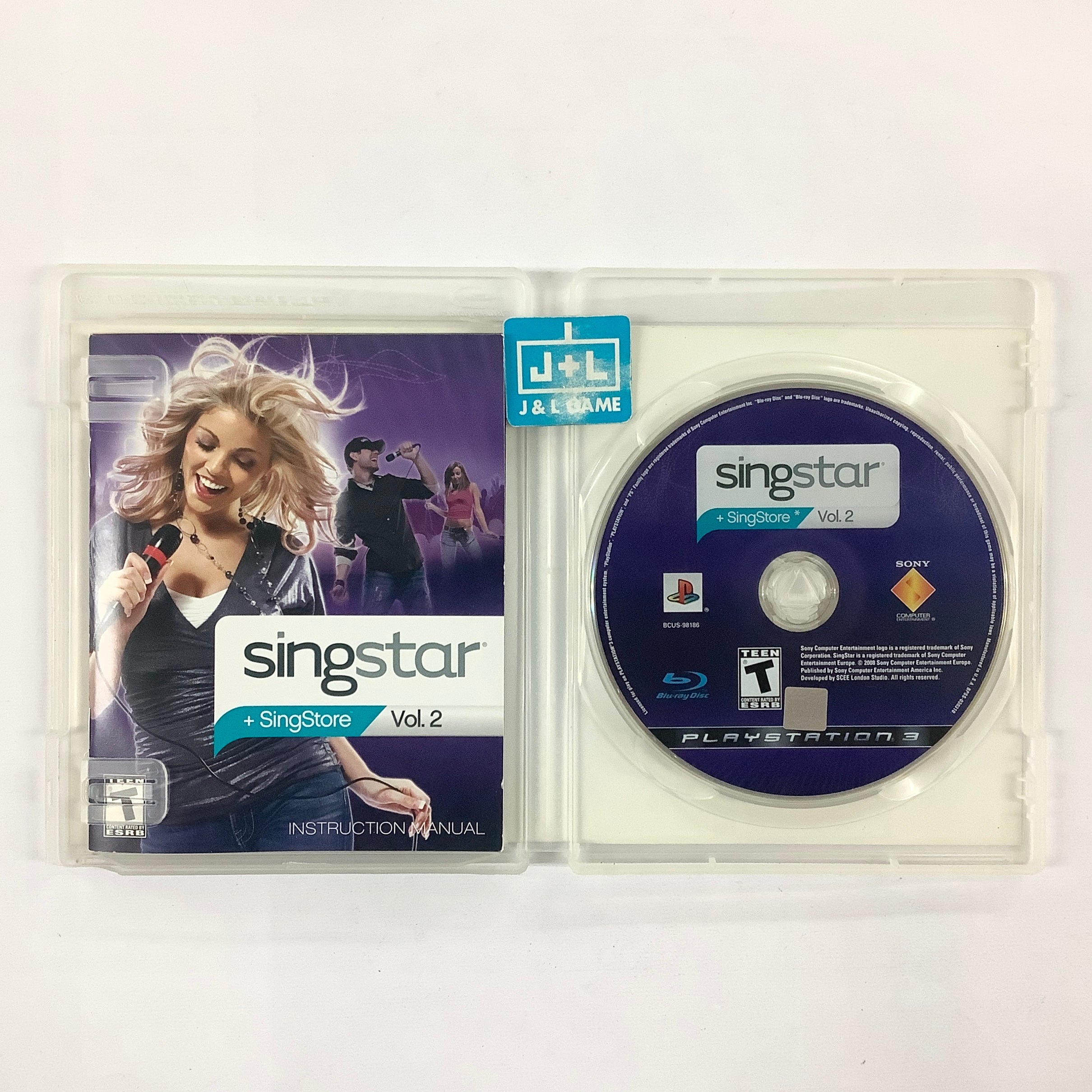 SingStar Vol. 2 - (PS3) PlayStation 3 [Pre-Owned] Video Games SCEA   