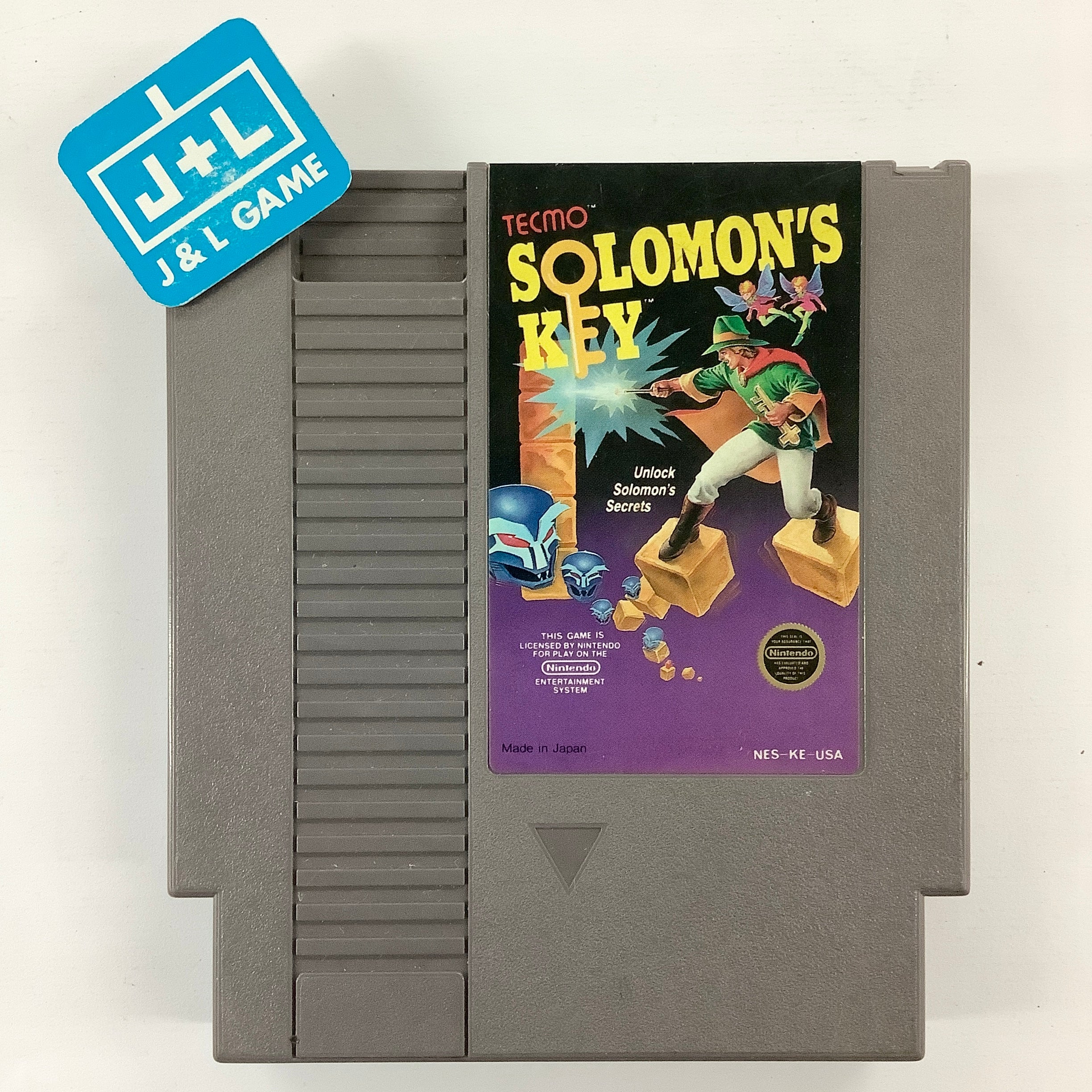 Solomon's Key - (NES) Nintendo Entertainment System [Pre-Owned] Video Games Tecmo   