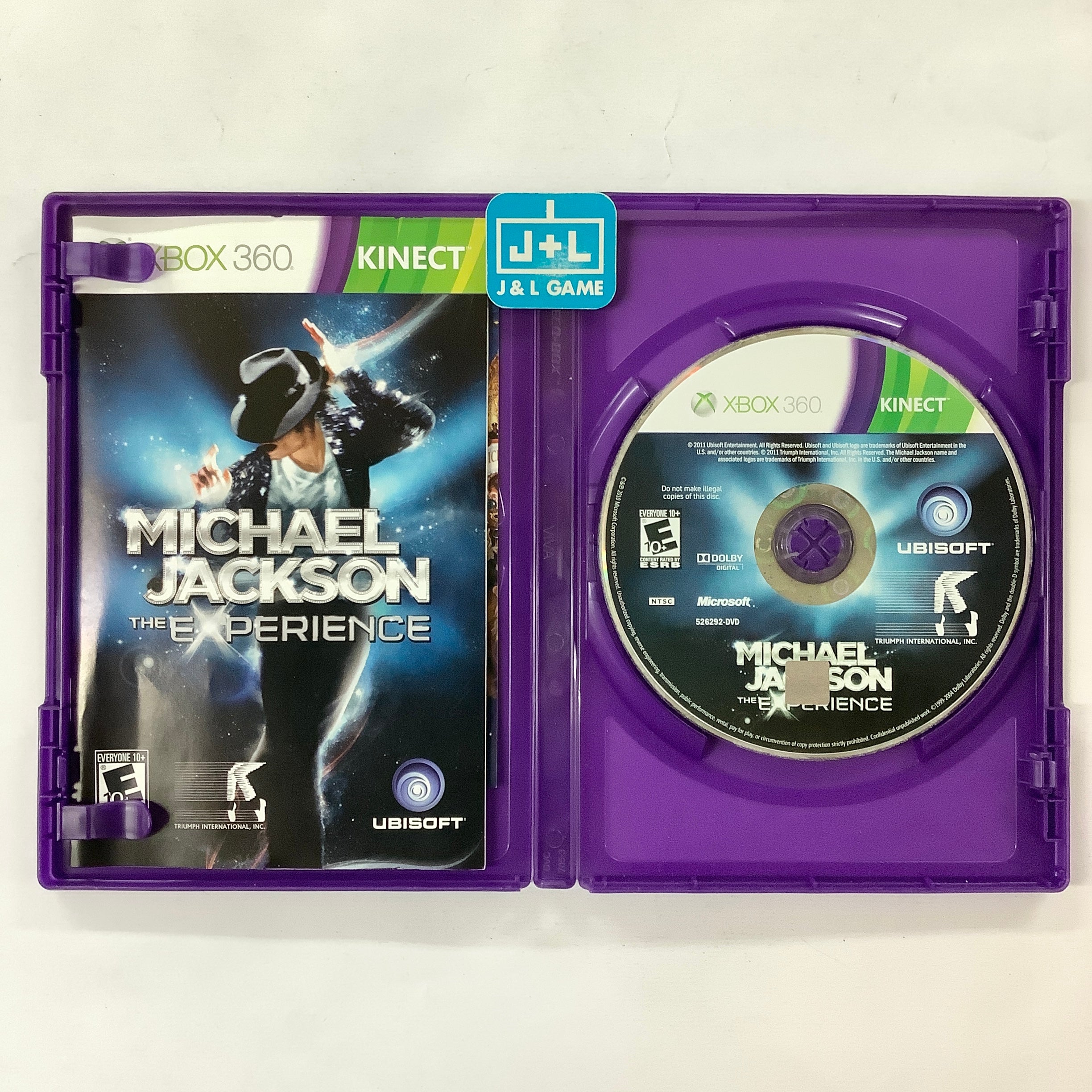 Michael Jackson The Experience (Kinect Required) - Xbox 360 [Pre-Owned] Video Games Ubisoft   