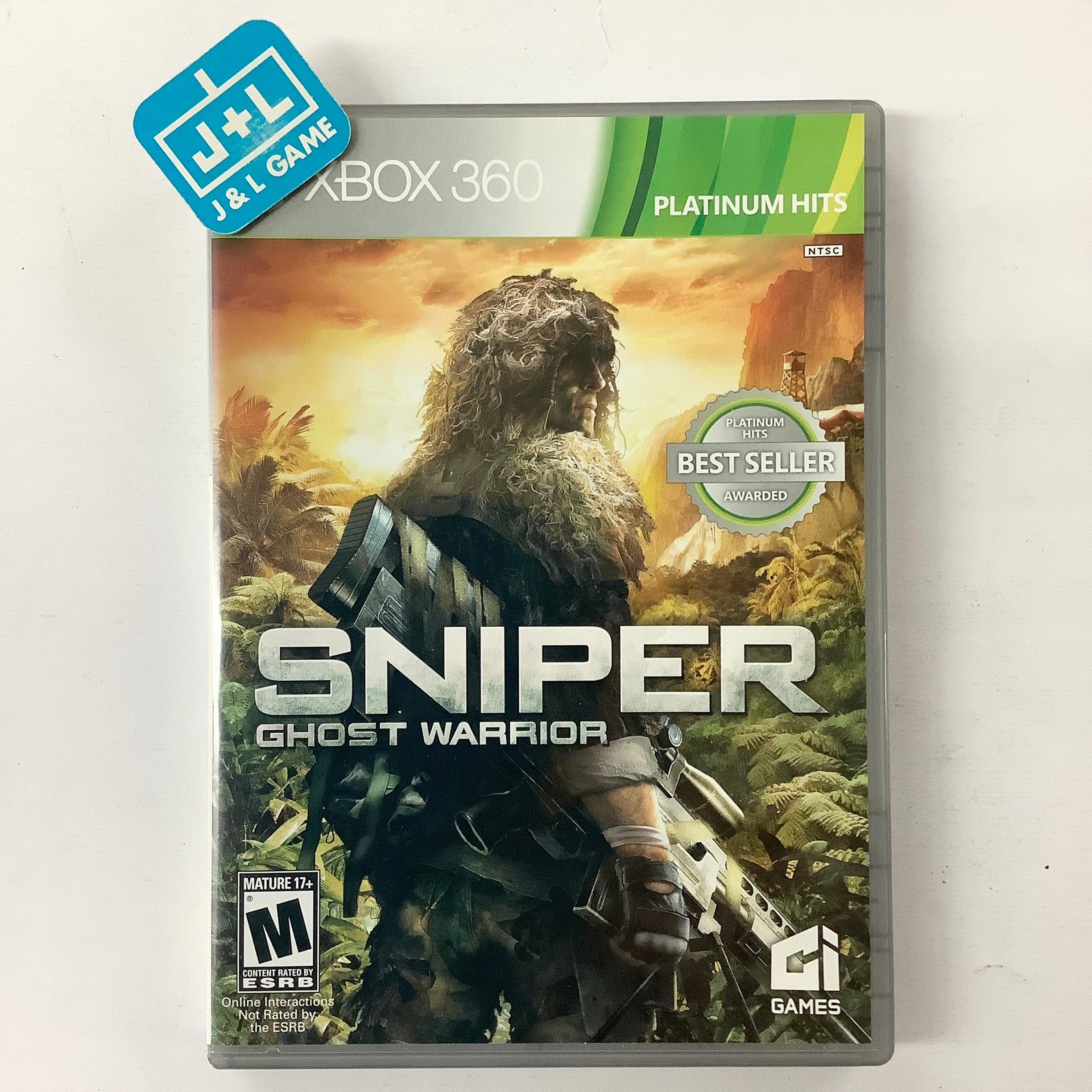 Sniper: Ghost Warrior (Platinum Hits) - Xbox 360 [Pre-Owned] Video Games City Interactive   