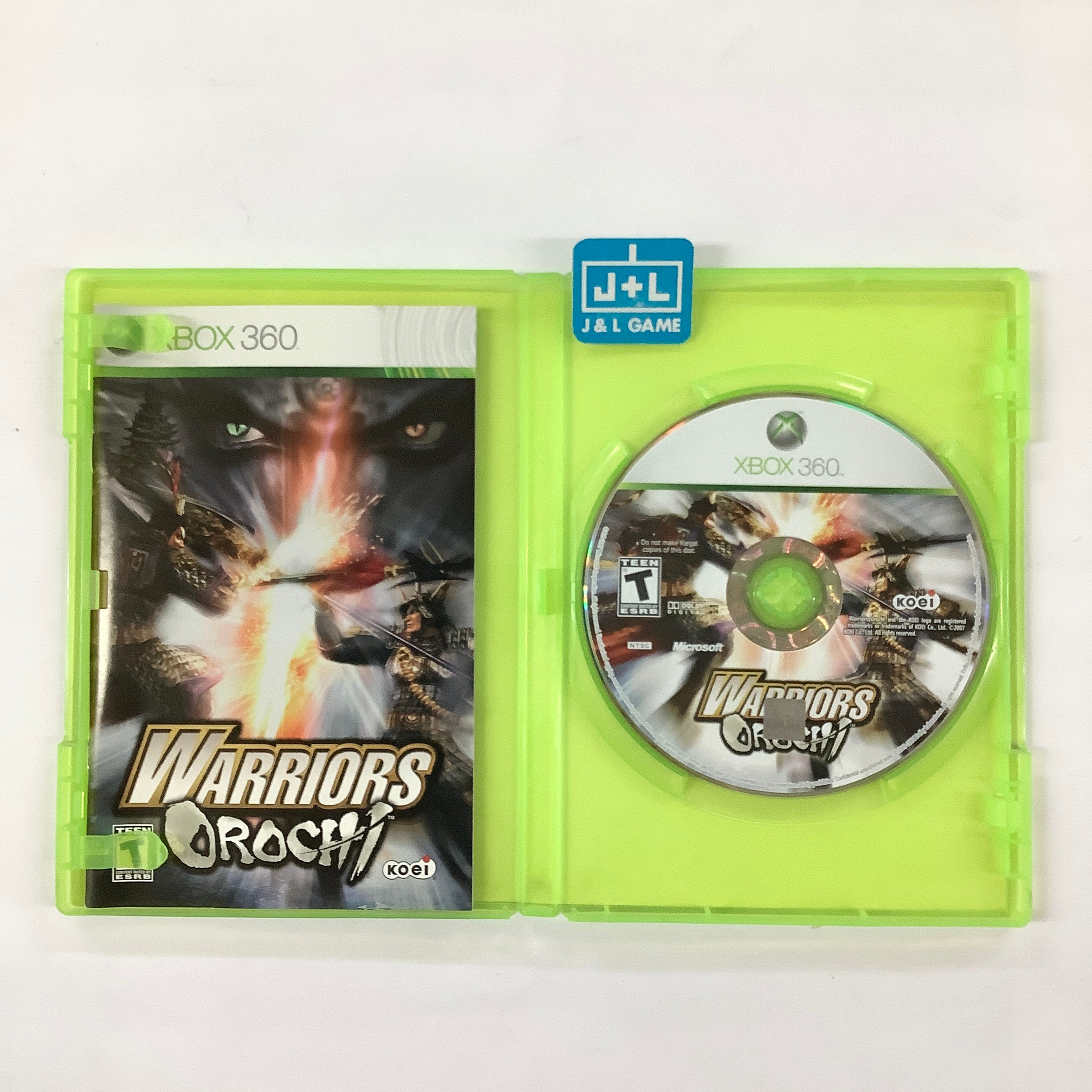 Warriors Orochi - Xbox 360 [Pre-Owned] Video Games Koei   