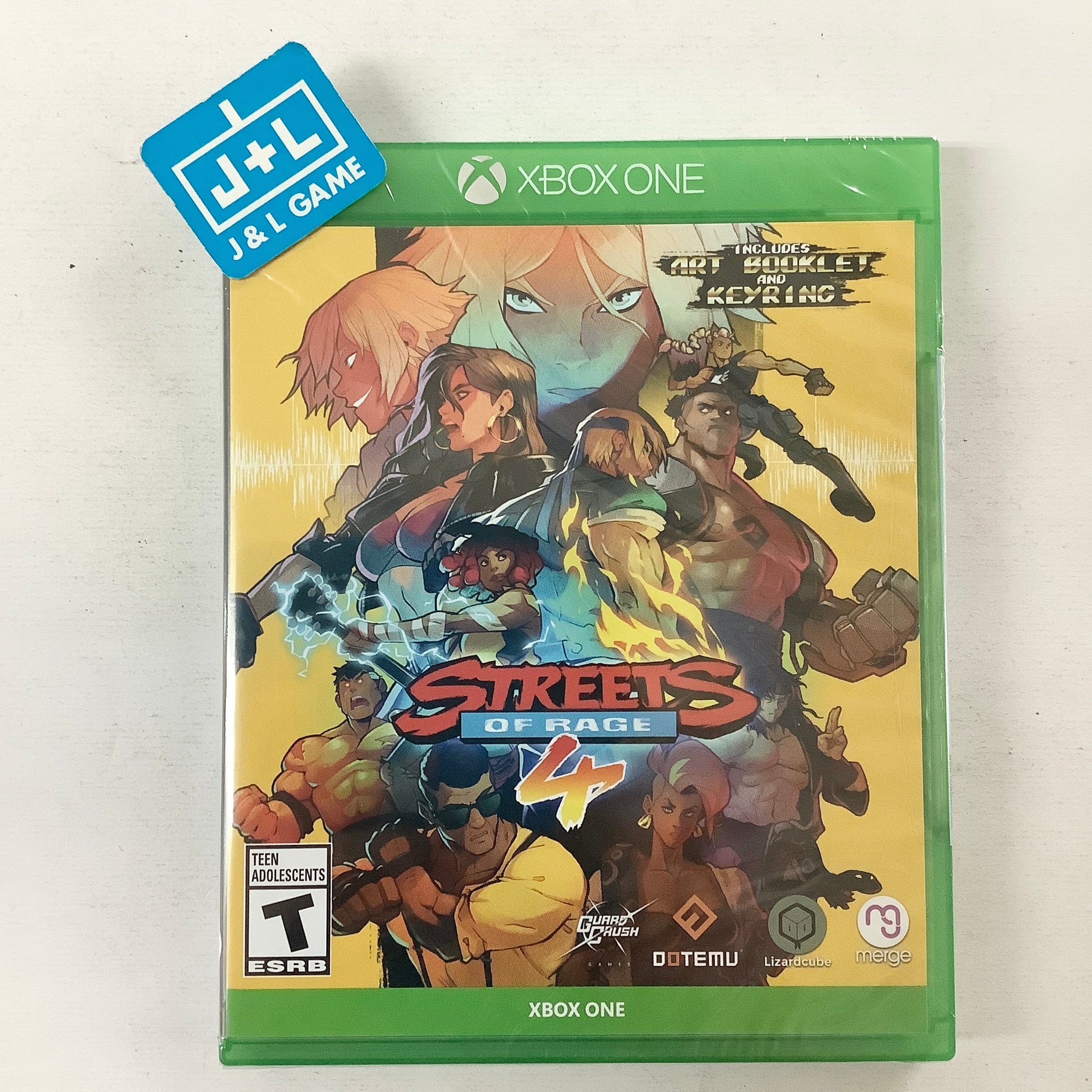 Streets of Rage 4 - (XB1) Xbox One Video Games Merge Games   