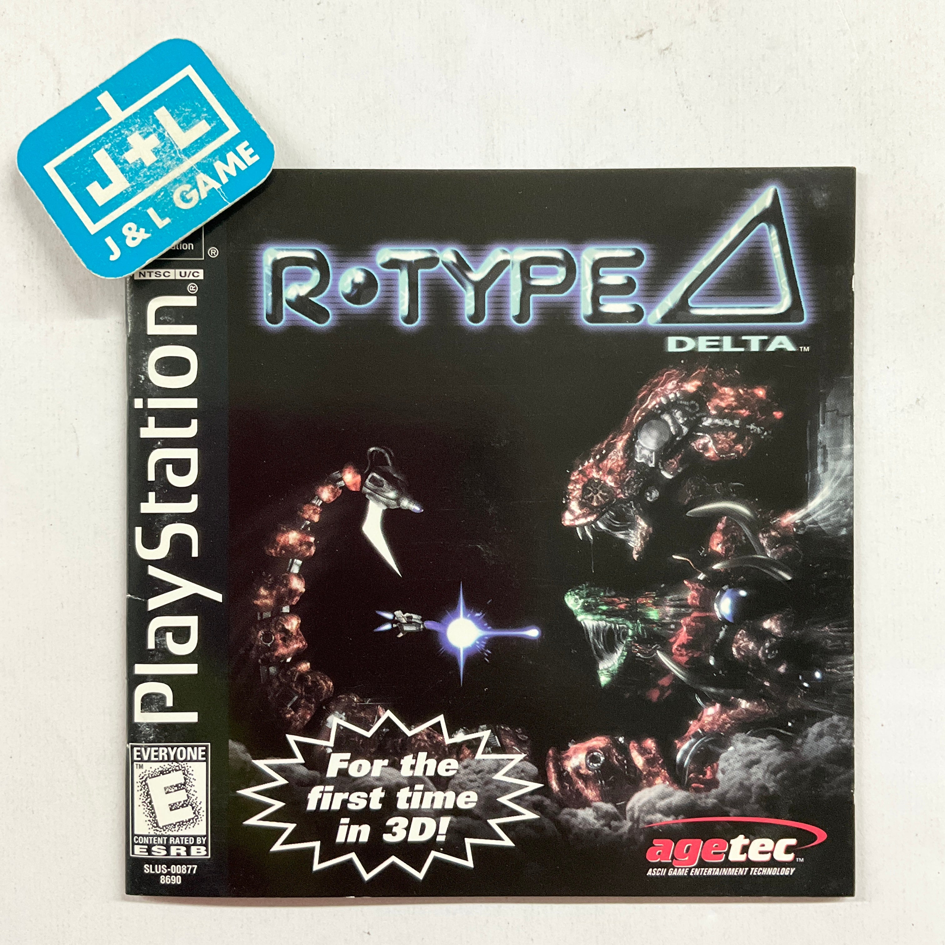 R-Type Delta - (PS1) PlayStation 1 [Pre-Owned] Video Games Agetec   