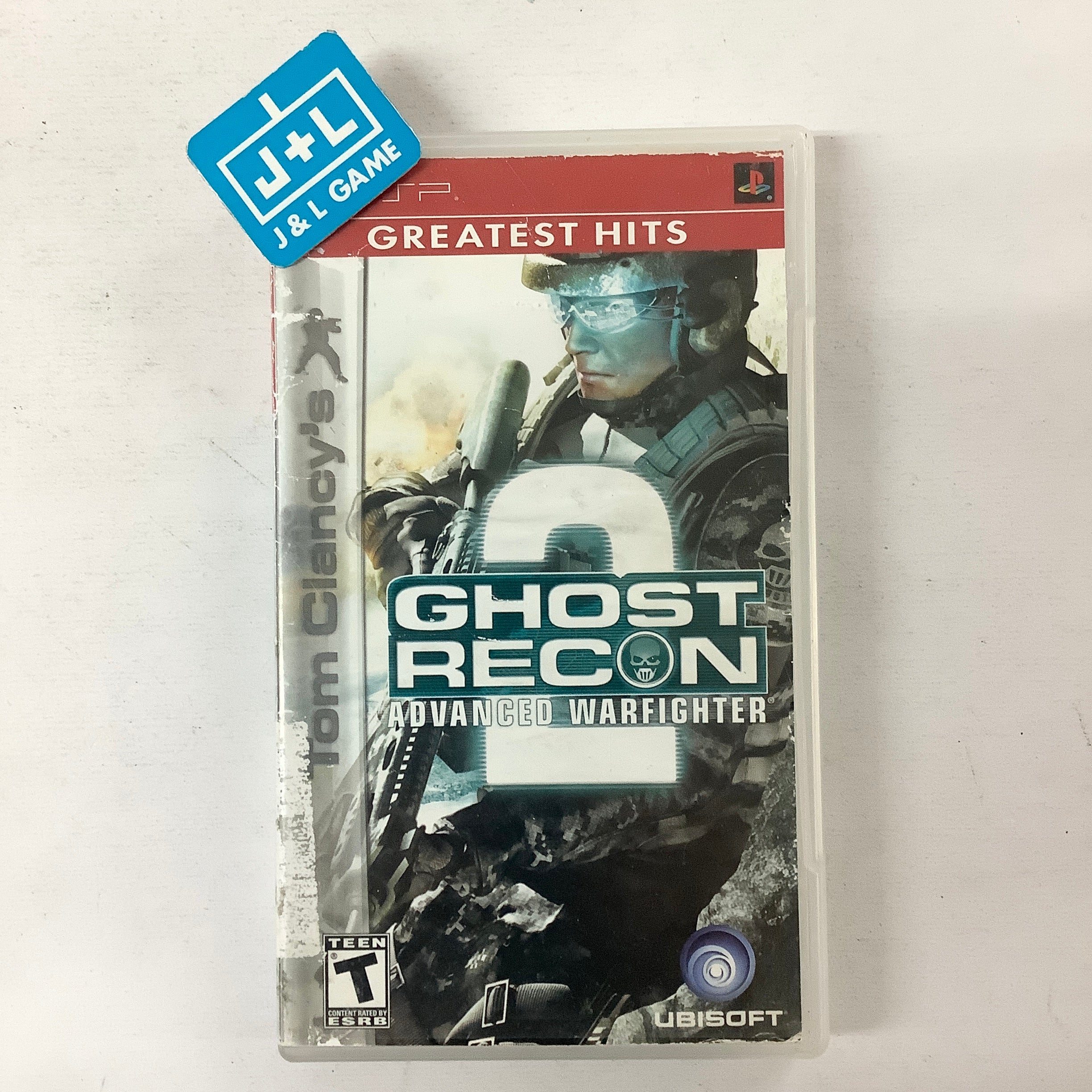 Tom Clancy's Ghost Recon Advanced Warfighter 2 (Greatest Hits) - Sony PSP [Pre-Owned] Video Games Ubisoft   