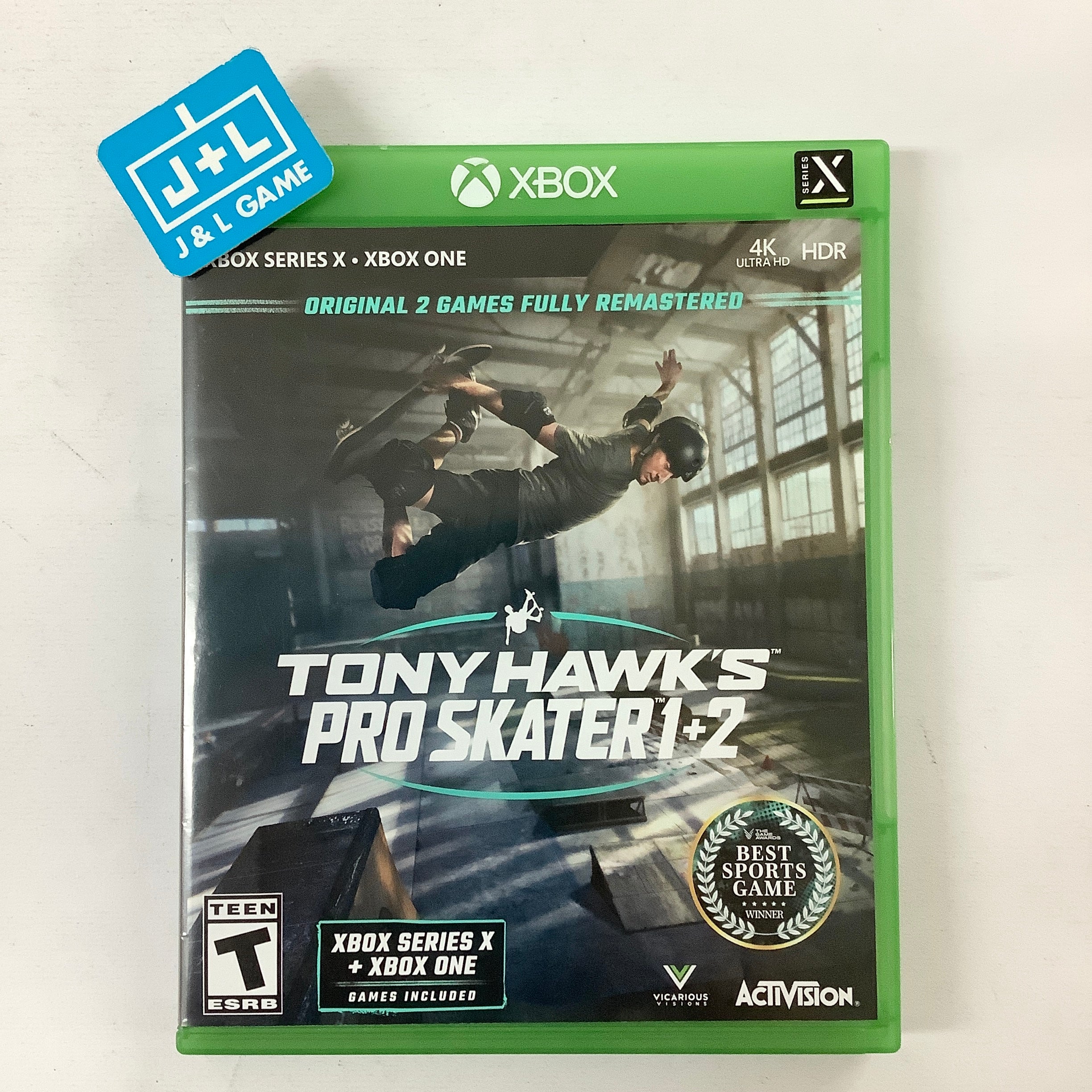 Tony Hawk Pro Skater 1 + 2 - (XSX) Xbox Series X [Pre-Owned] Video Games Activision   