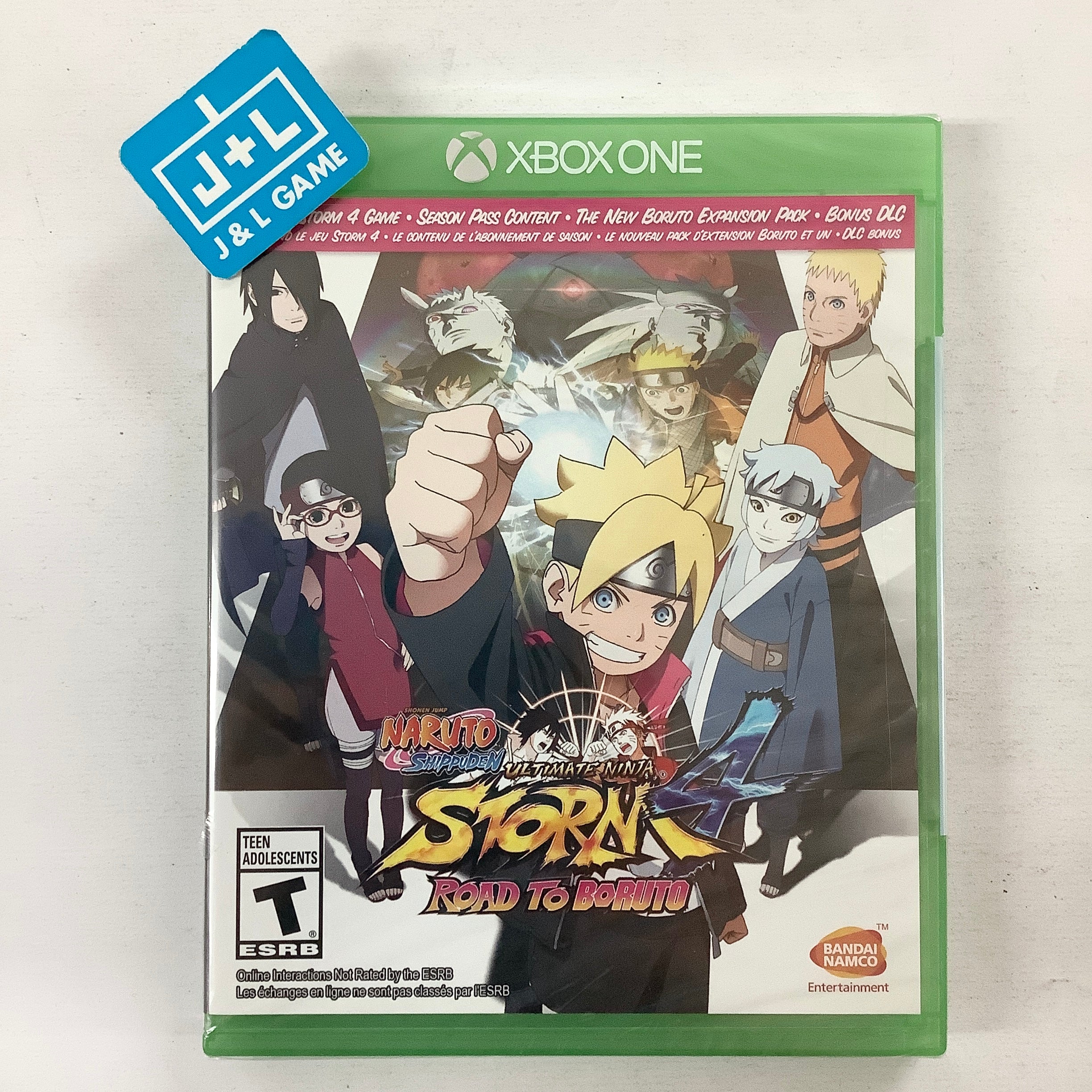 Naruto Shippuden: Ultimate Ninja Storm 4 Road to Boruto - (XB1) Xbox One Video Games Bandai Namco Games   