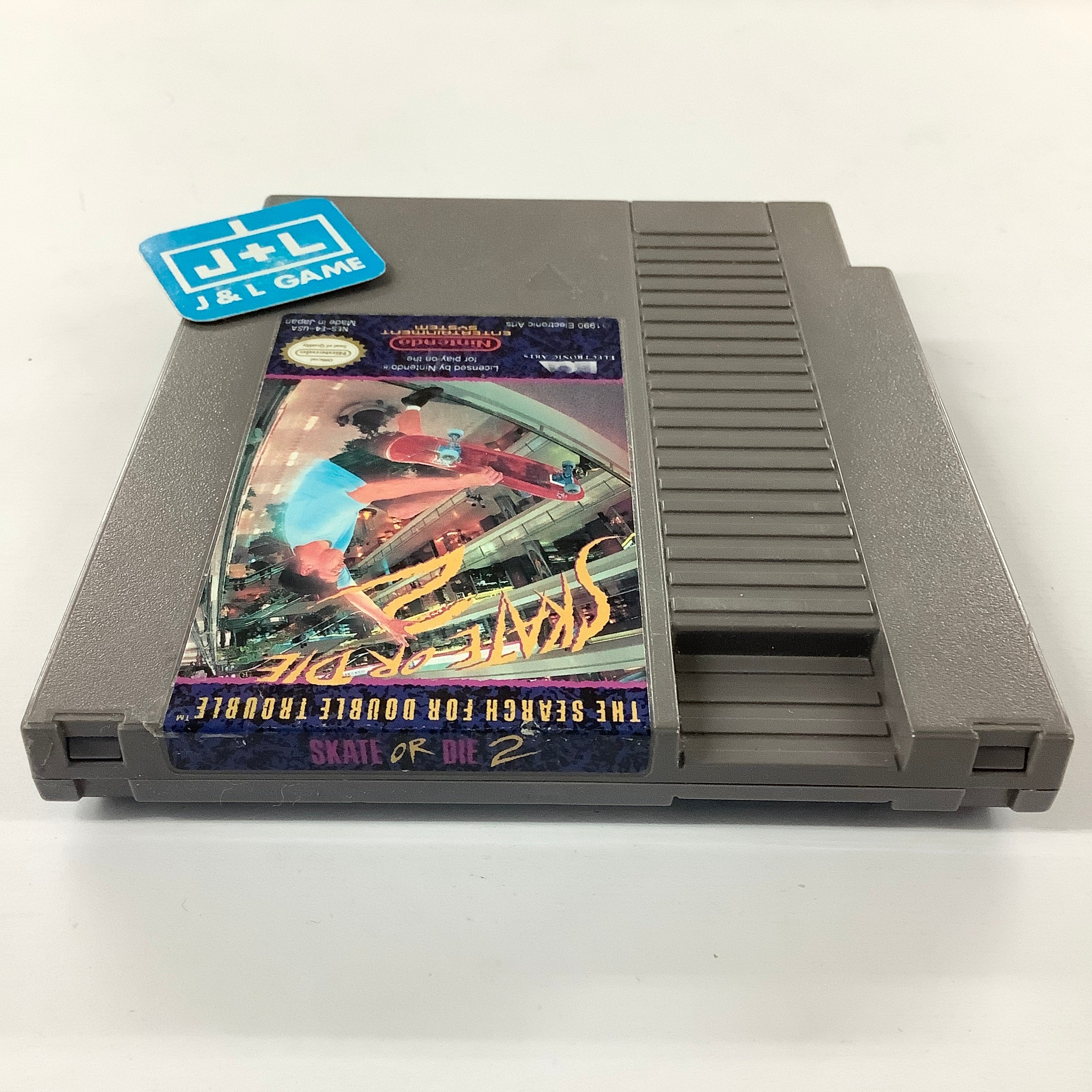 Skate or Die 2: The Search for Double Trouble - (NES) Nintendo Entertainment System [Pre-Owned] Video Games Electronic Arts   