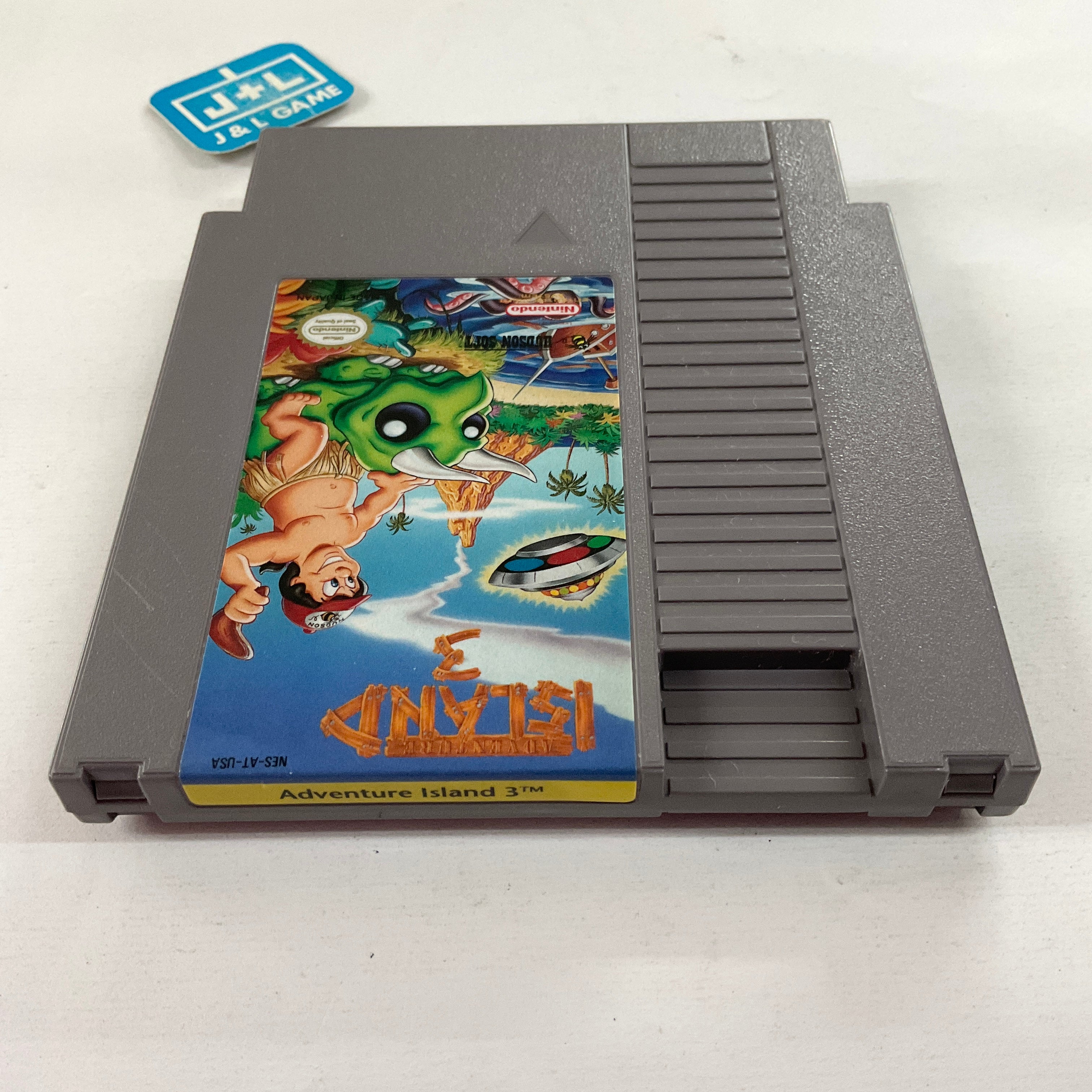 Adventure Island 3 - (NES) Nintendo Entertainment System [Pre-Owned] Video Games Hudson   