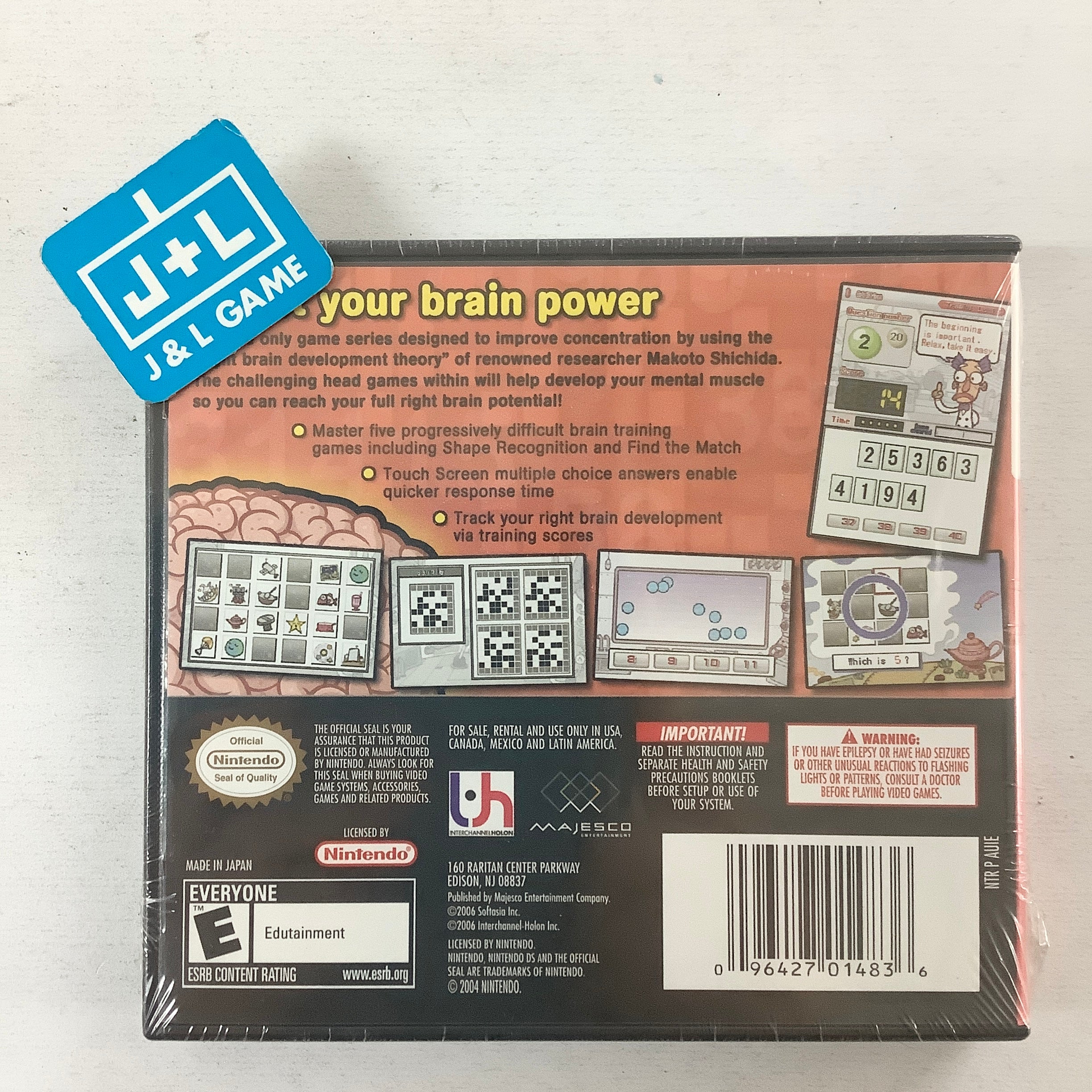 Brain Boost: Beta Wave - (NDS) Nintendo DS Video Games Majesco   