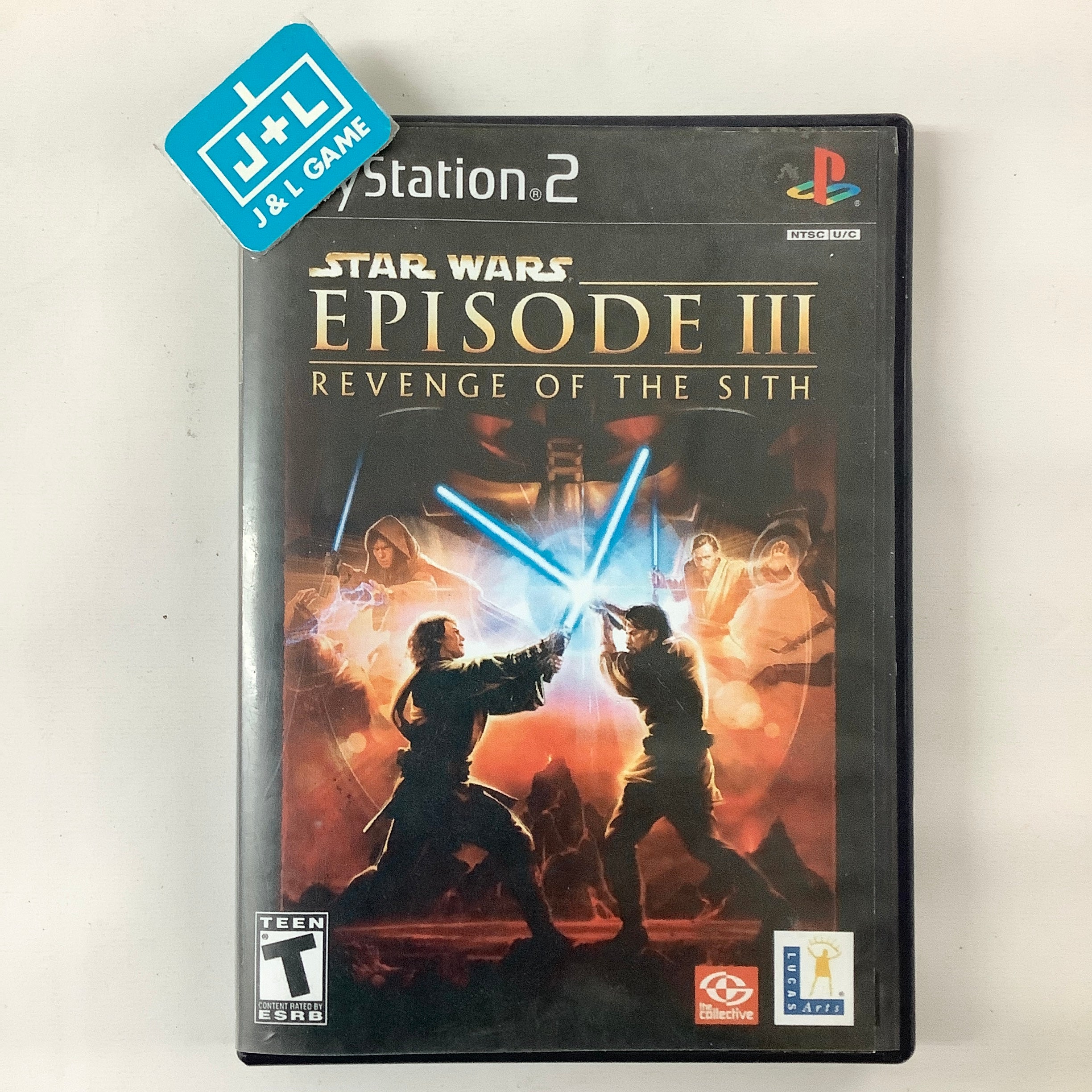 Star Wars Episode III: Revenge of the Sith - (PS2) PlayStation 2 [Pre-Owned] Video Games LucasArts   