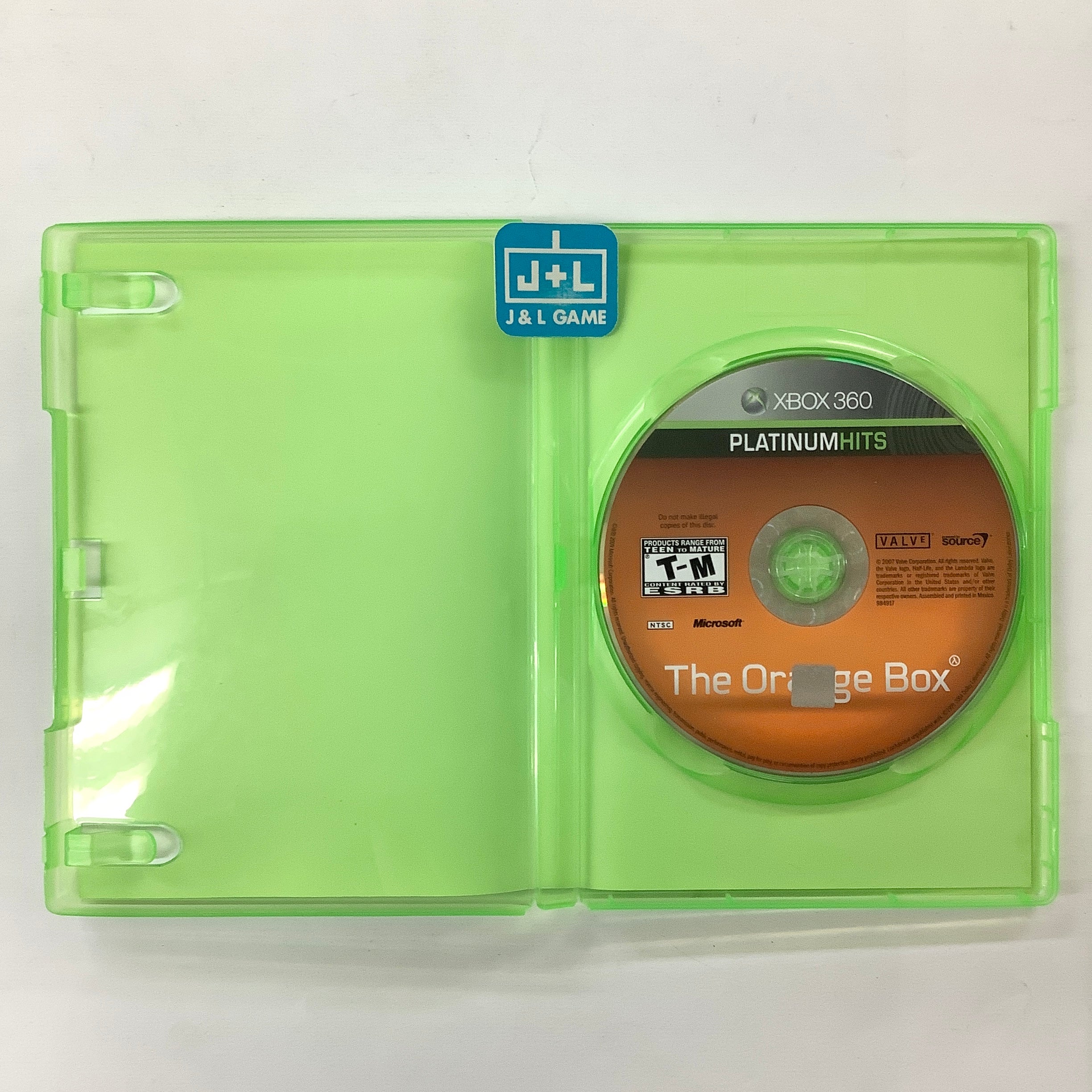 The Orange Box (Platinum Hits) - Xbox 360 [Pre-Owned] Video Games EA Games   