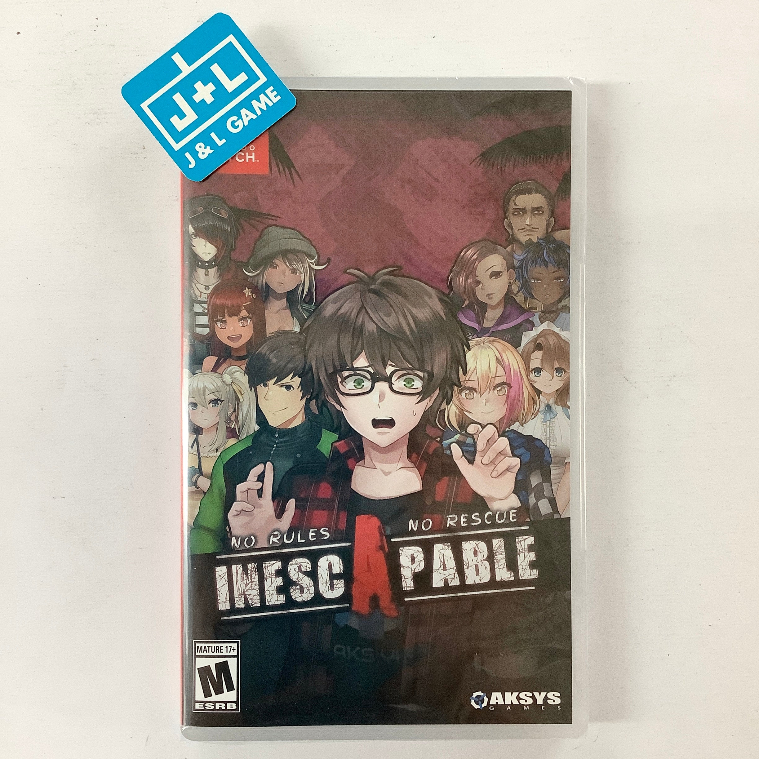 Inescapable: No Rules, No Rescue - (NSW) Nintendo Switch Video Games Aksys   