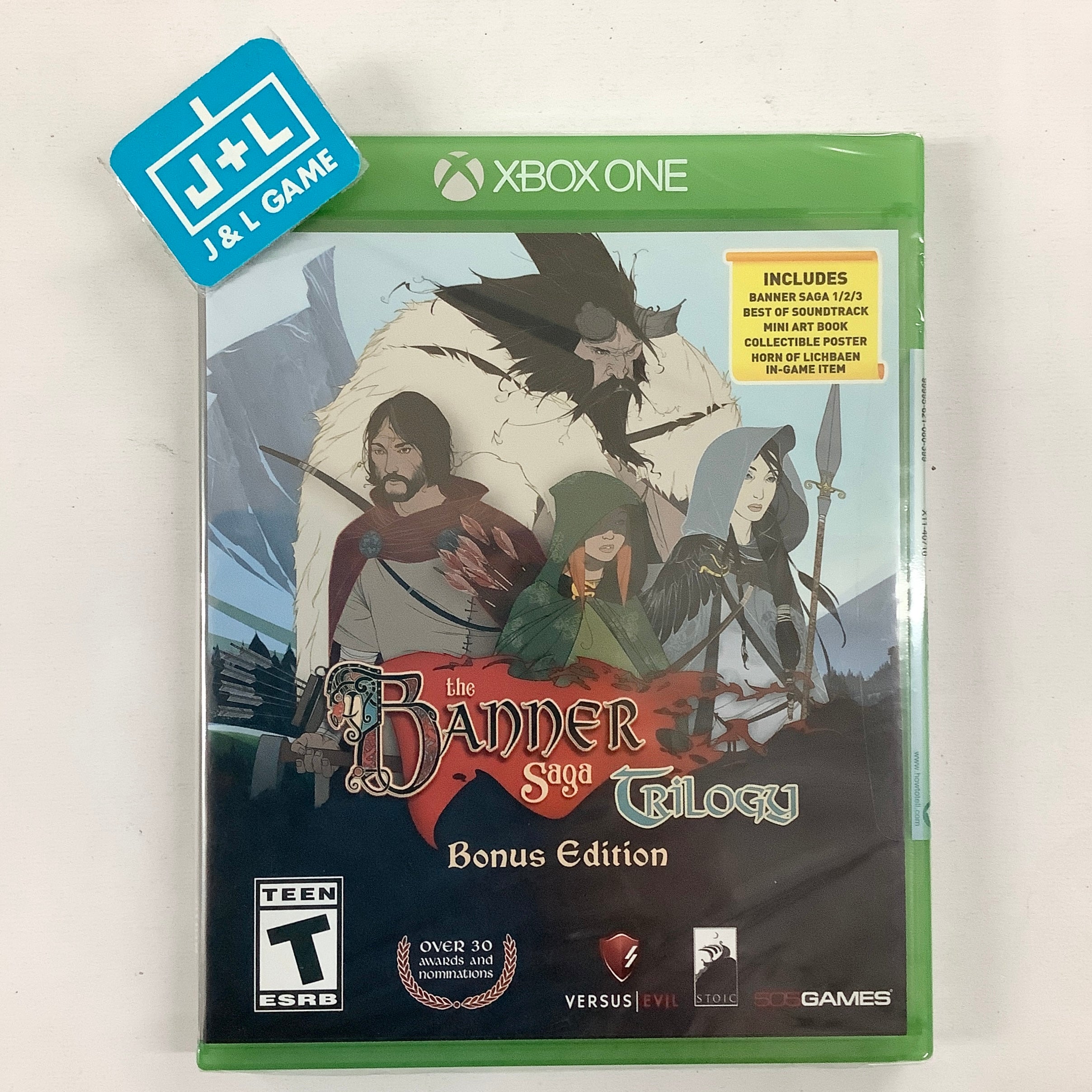 The Banner Saga Trilogy (Bonus Edition) - (XB1) Xbox One Video Games 505 Games   