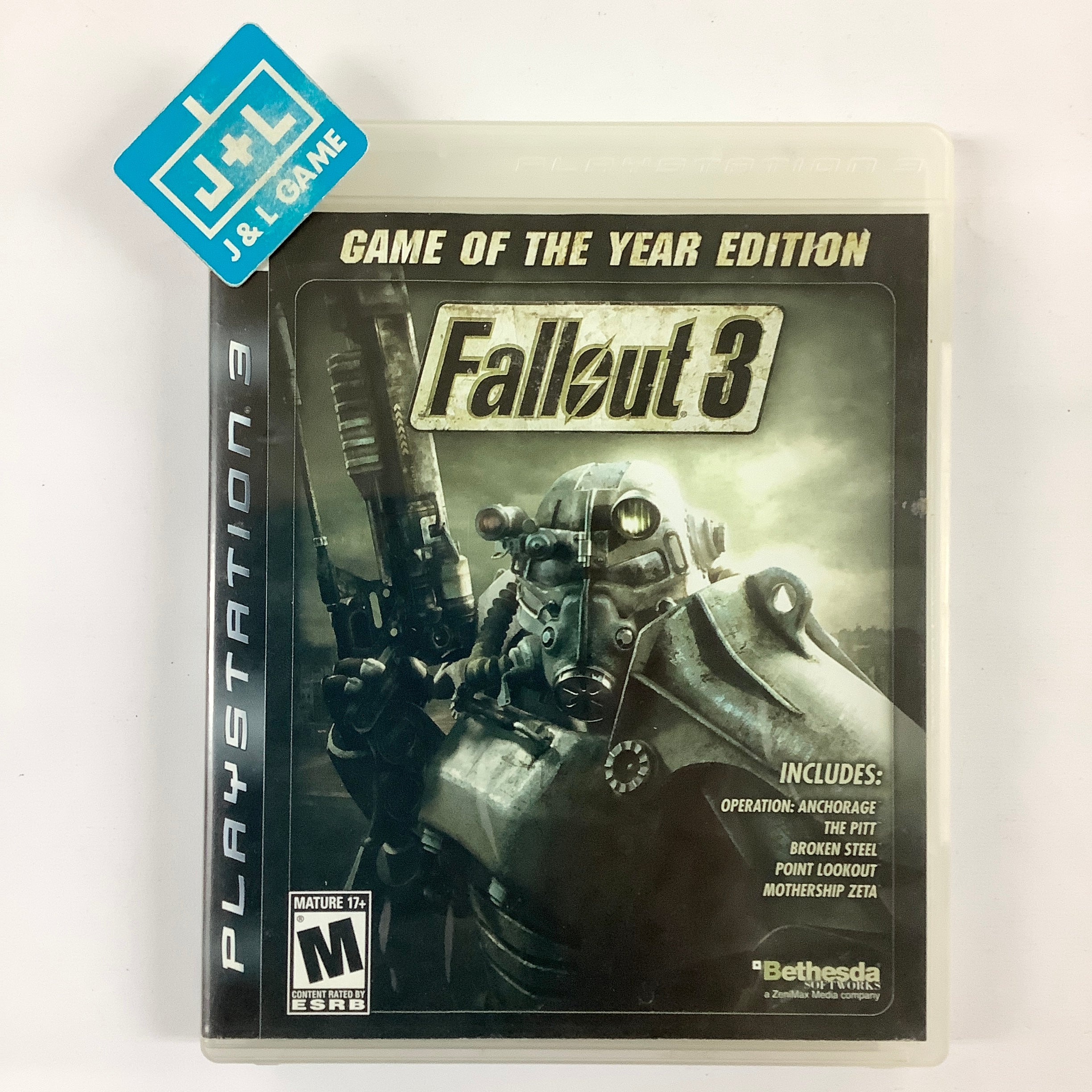 Fallout 3: Game of the Year Edition - (PS3) PlayStation 3 [Pre-Owned] Video Games Bethesda Softworks   