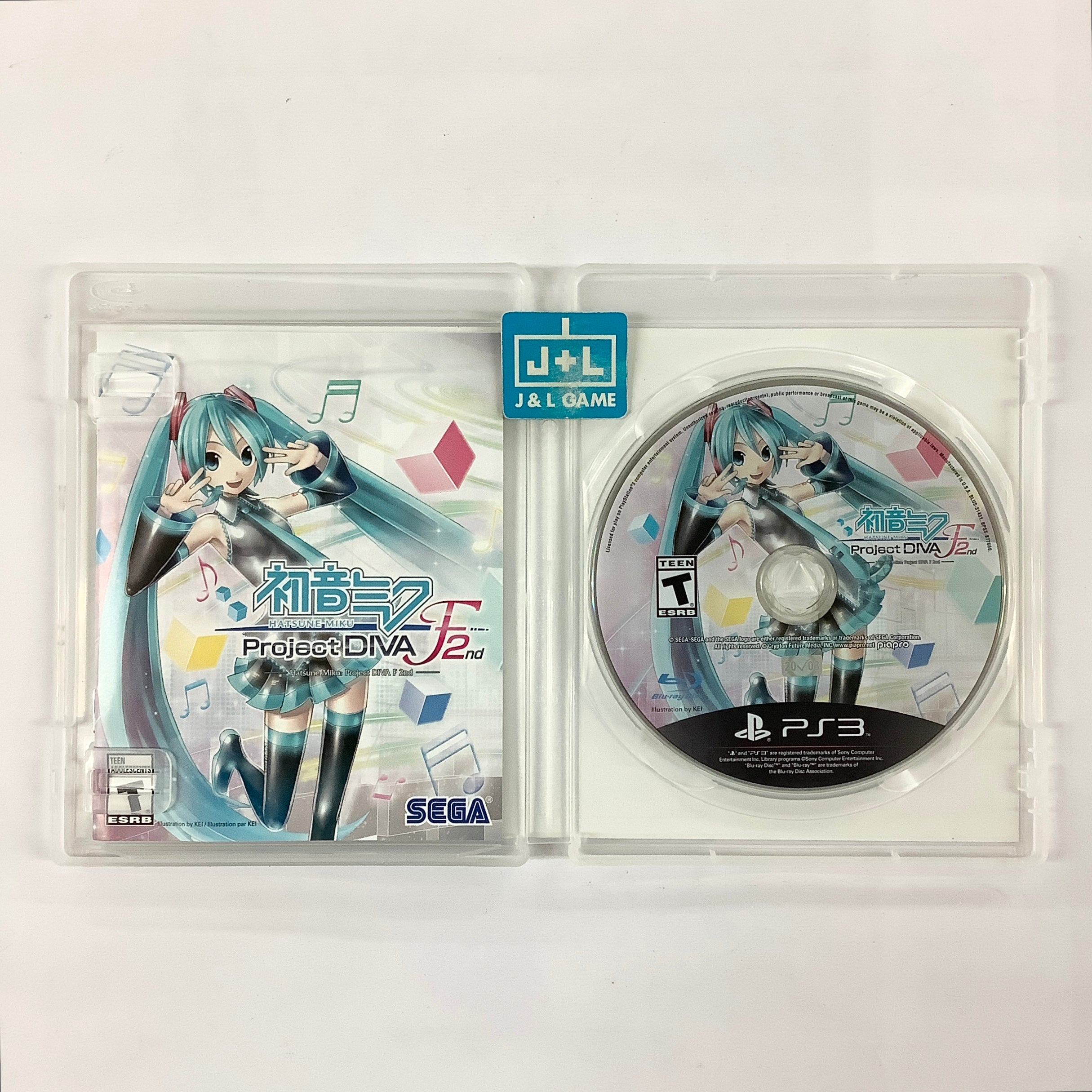 Hatsune Miku: Project Diva F 2nd - (PS3) PlayStation 3 [Pre-Owned] Video Games Sega   