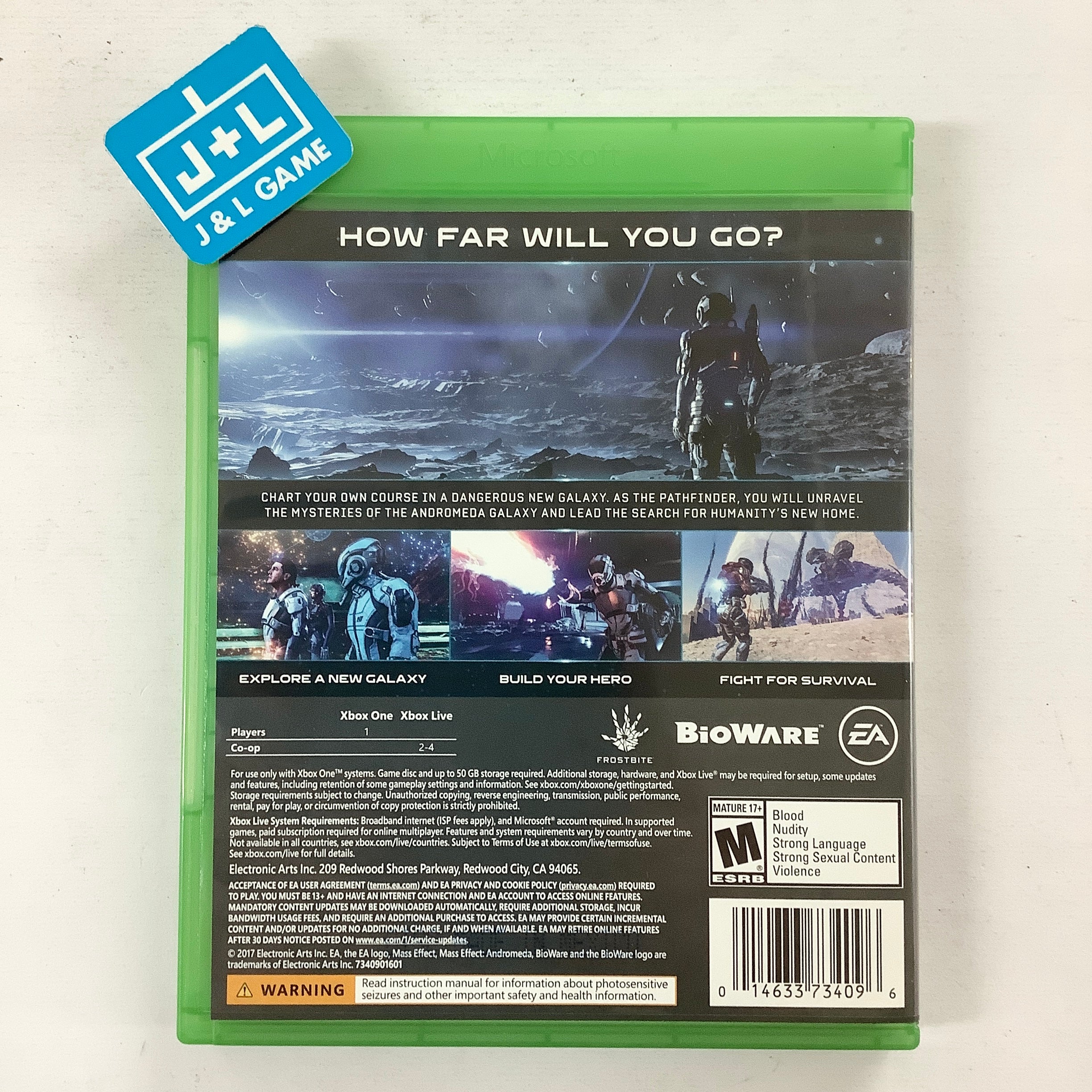 Mass Effect: Andromeda - (XB1) Xbox One [Pre-Owned] Video Games Electronic Arts   