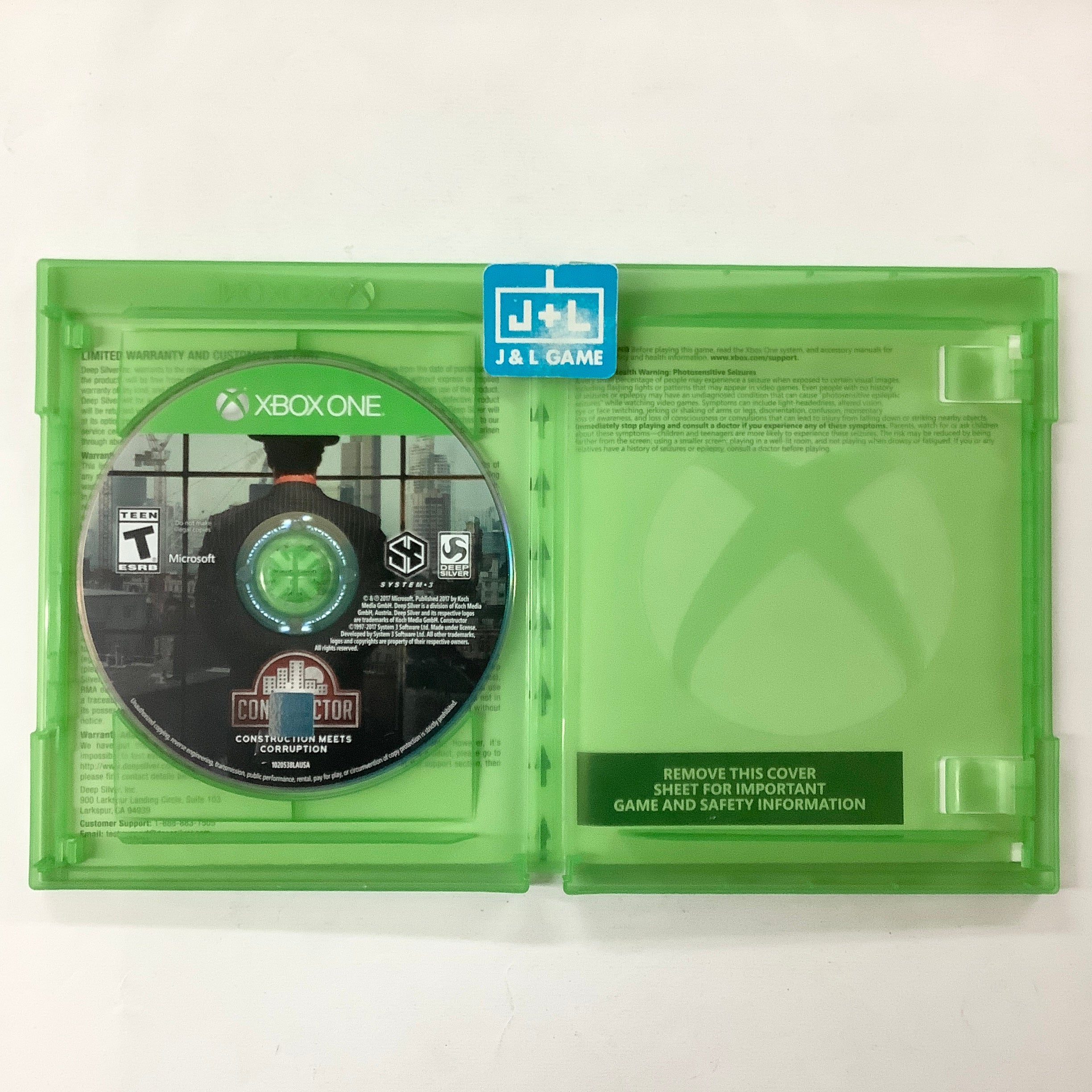 Constructor - (XB1) Xbox One [Pre-Owned] Video Games Deep Sliver   