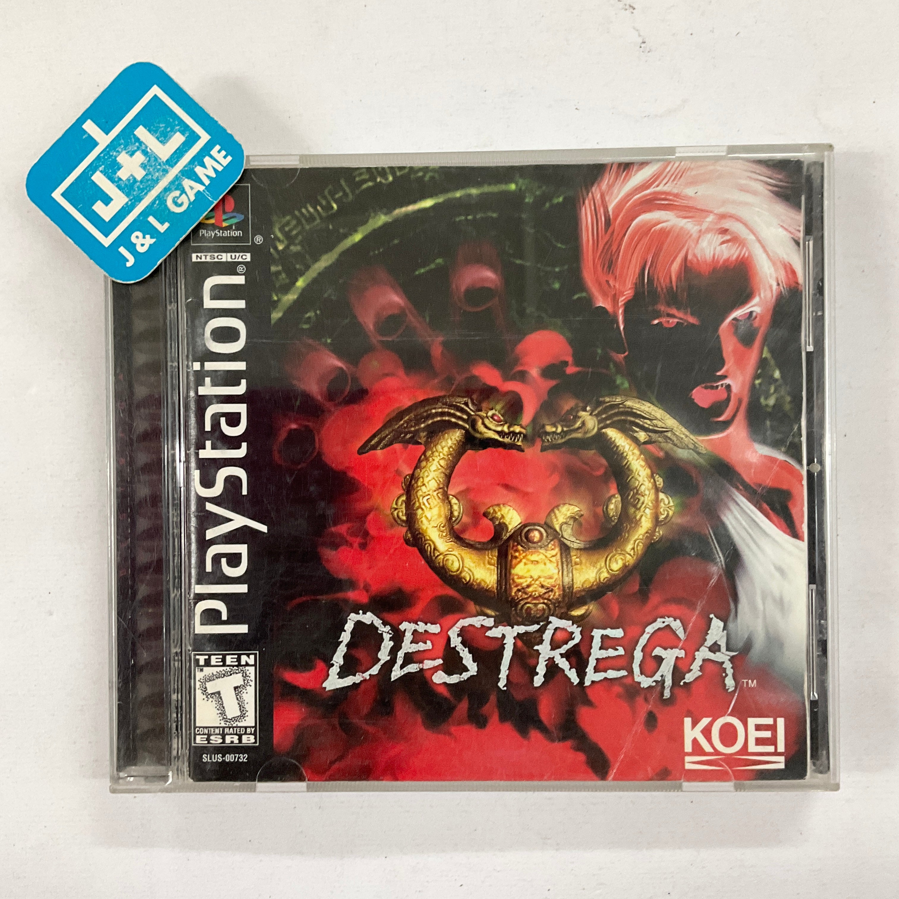 Destrega - (PS1) Playstation 1 [Pre-owned] Video Games Koei   