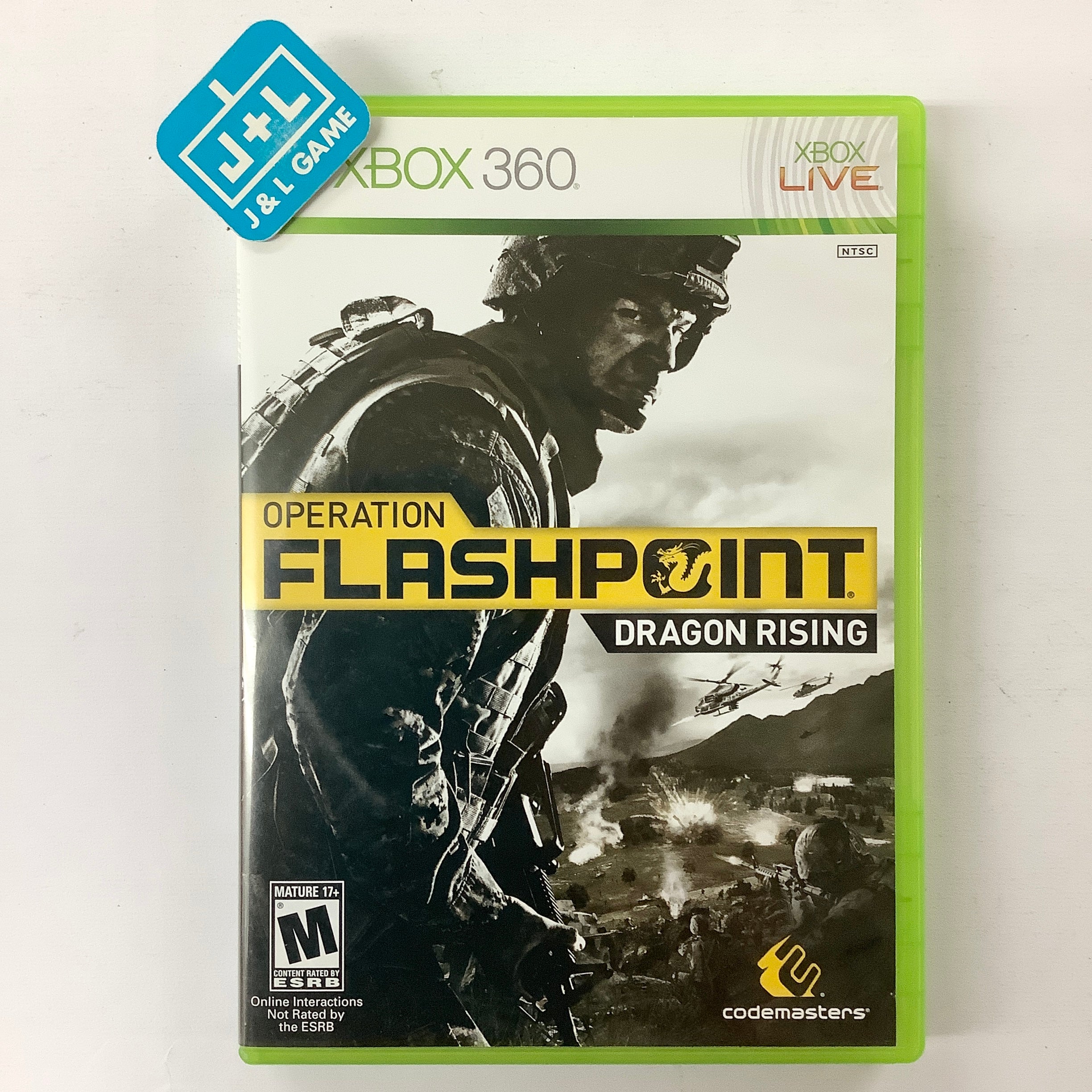 Operation Flashpoint: Dragon Rising - Xbox 360 [Pre-Owned] Video Games Codemasters   