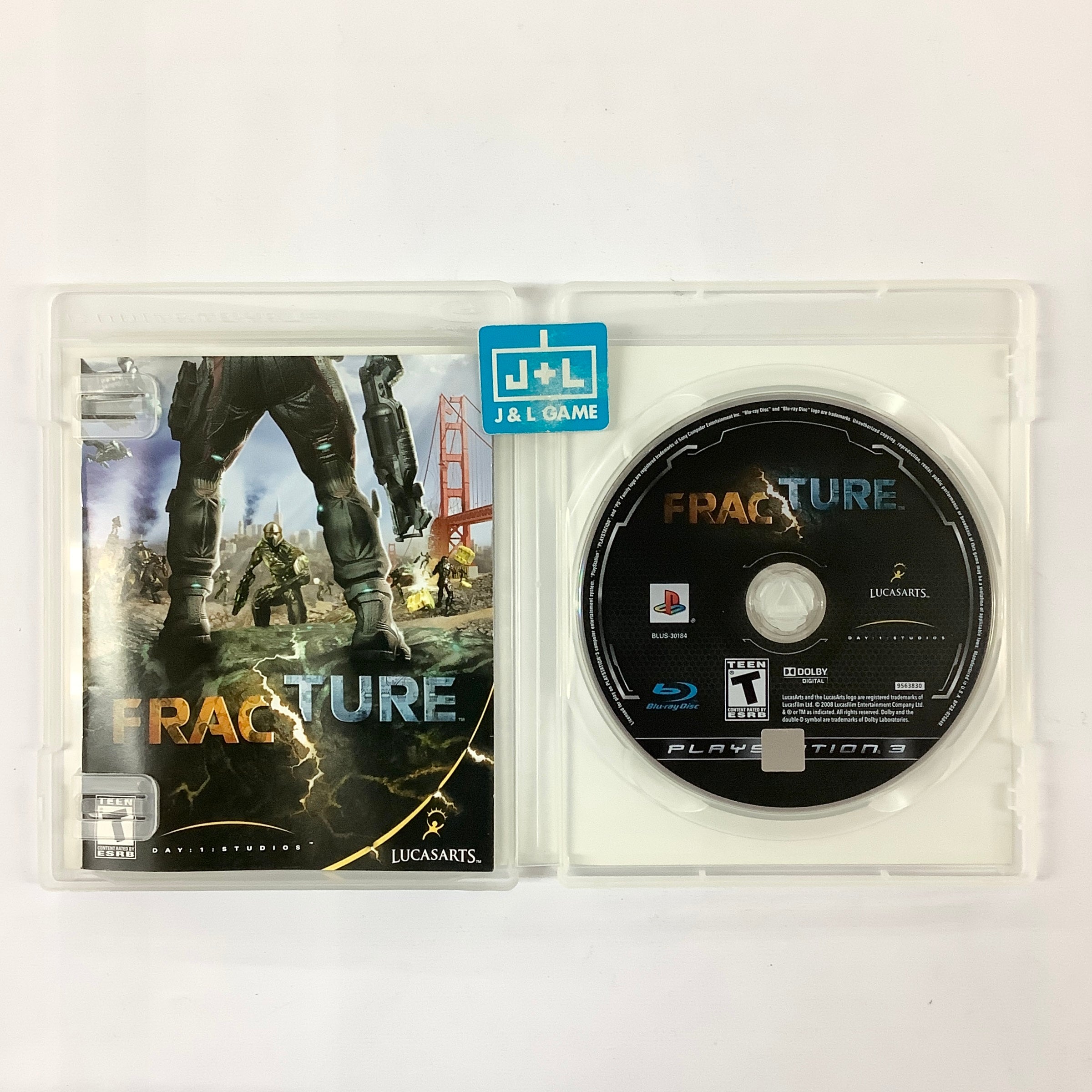 Fracture - (PS3) PlayStation 3 [Pre-Owned] Video Games LucasArts   