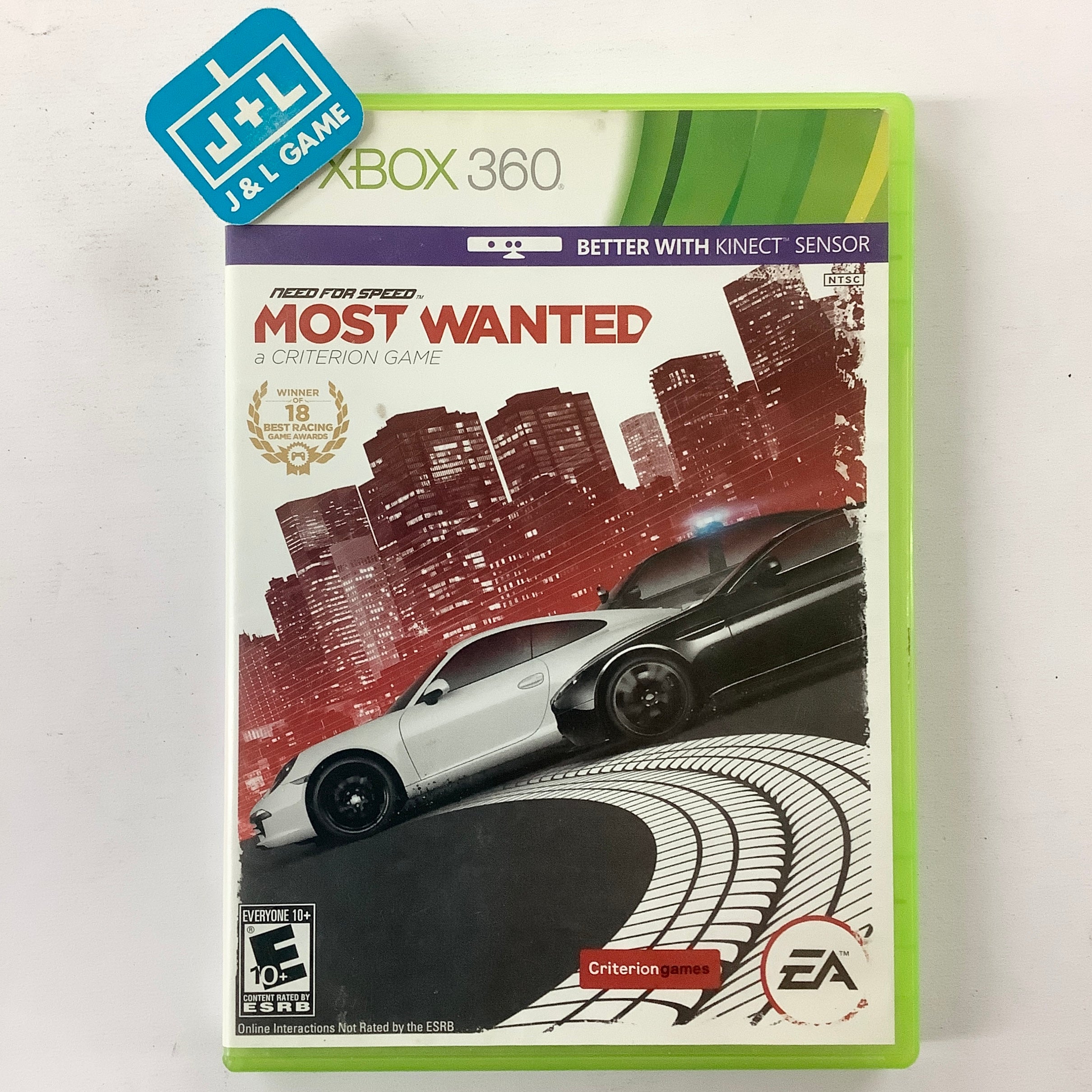 Need for Speed: Most Wanted - A Criterion Game - Xbox 360 [Pre-Owned] Video Games Electronic Arts   