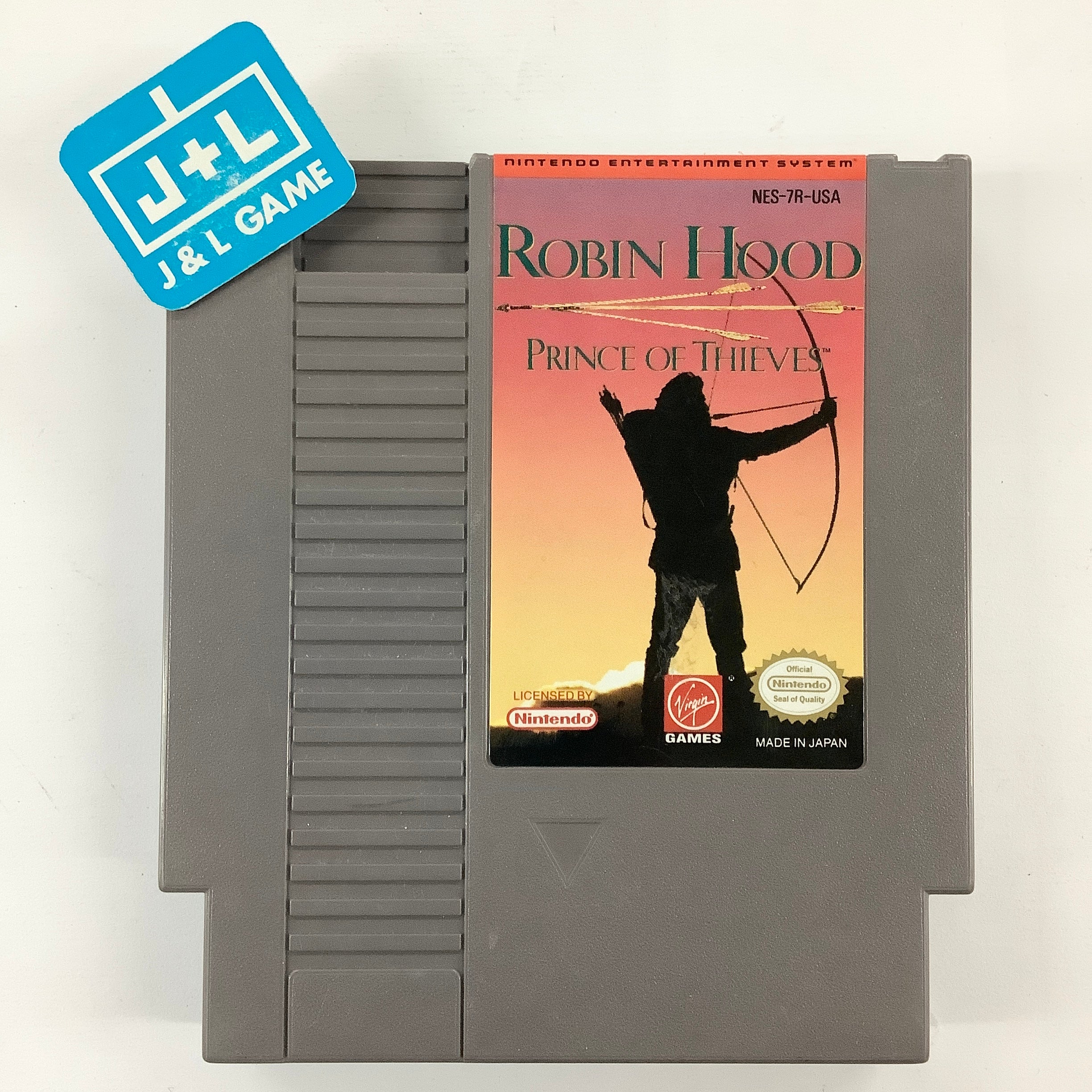 Robin Hood: Prince of Thieves - (NES) Nintendo Entertainment System [Pre-Owned] Video Games Virgin Interactive   