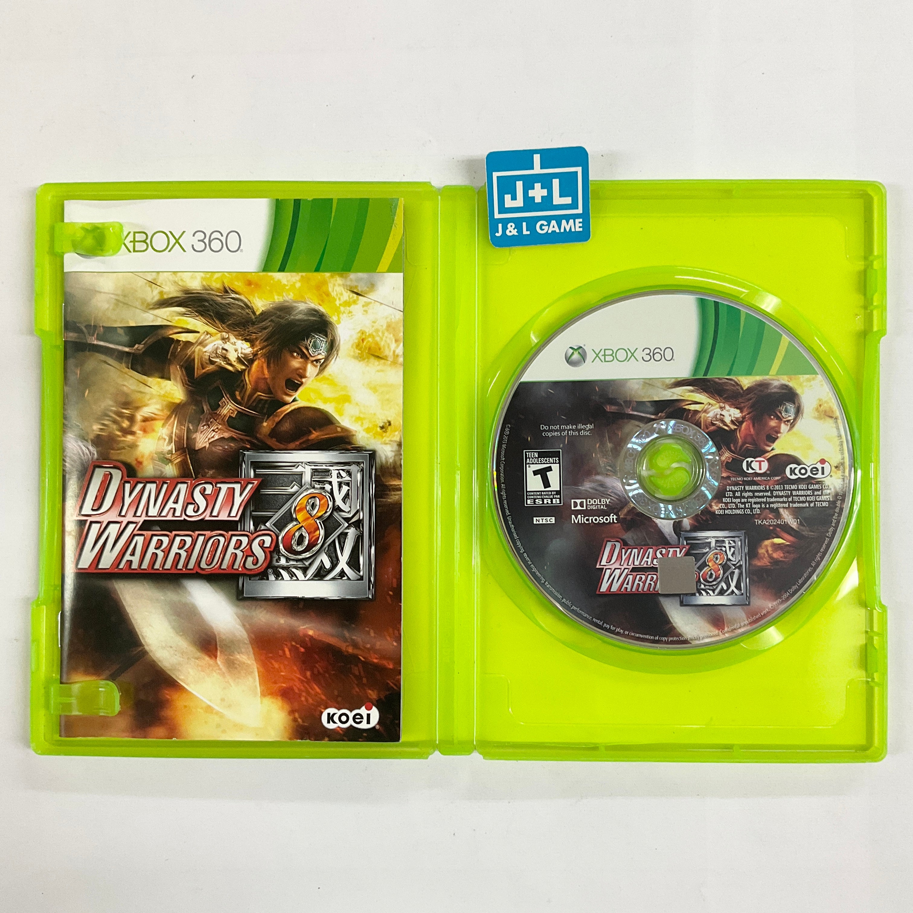 Dynasty Warriors 8 - Xbox 360 [Pre-Owned] Video Games Tecmo Koei Games   