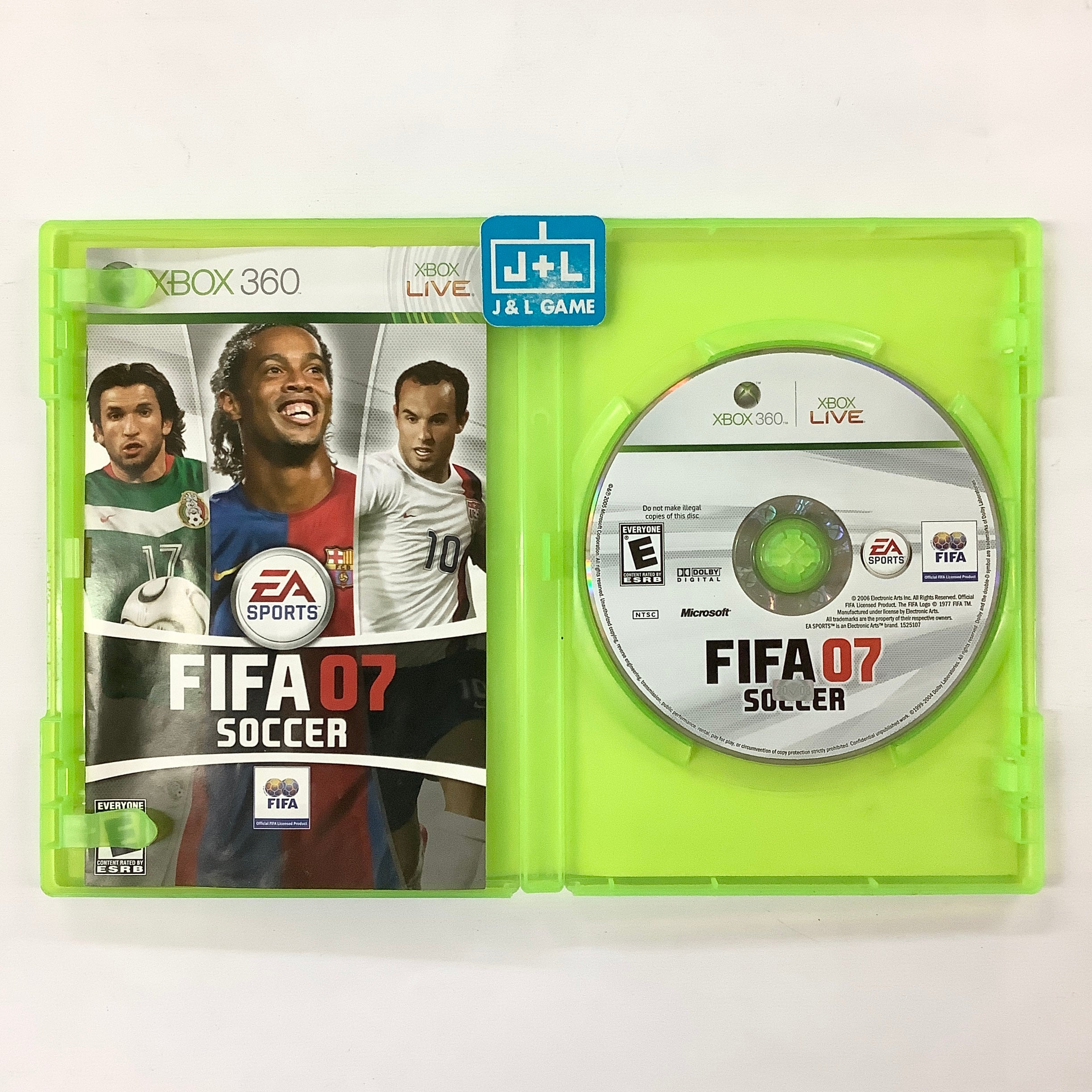 FIFA 07 Soccer - Xbox 360 [Pre-Owned] Video Games EA Sports   