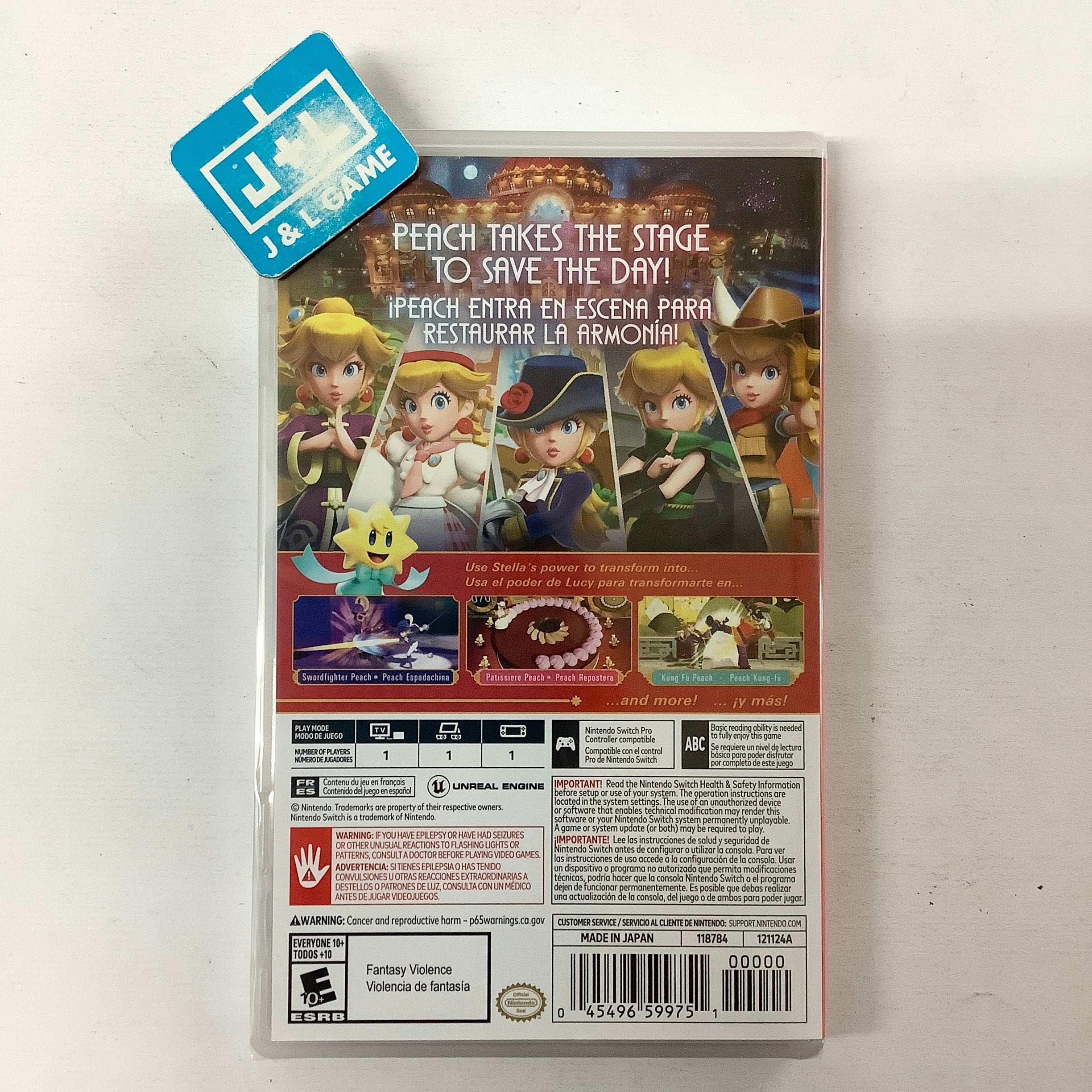 Princess Peach: Showtime! - (NSW) Nintendo Switch Video Games Nintendo   