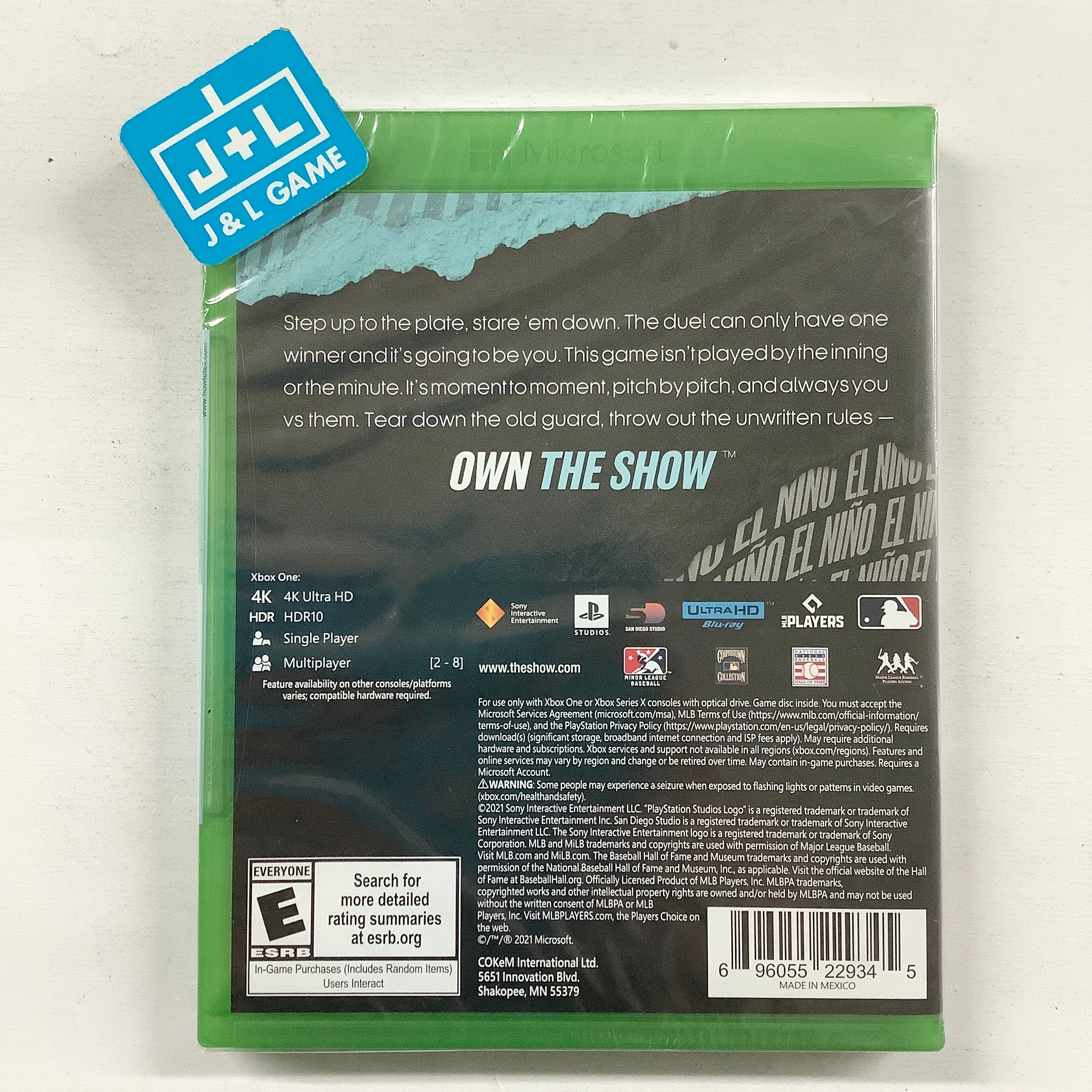 MLB The Show 21 - (XB1) Xbox One Video Games Sony Interactive Entertainment   