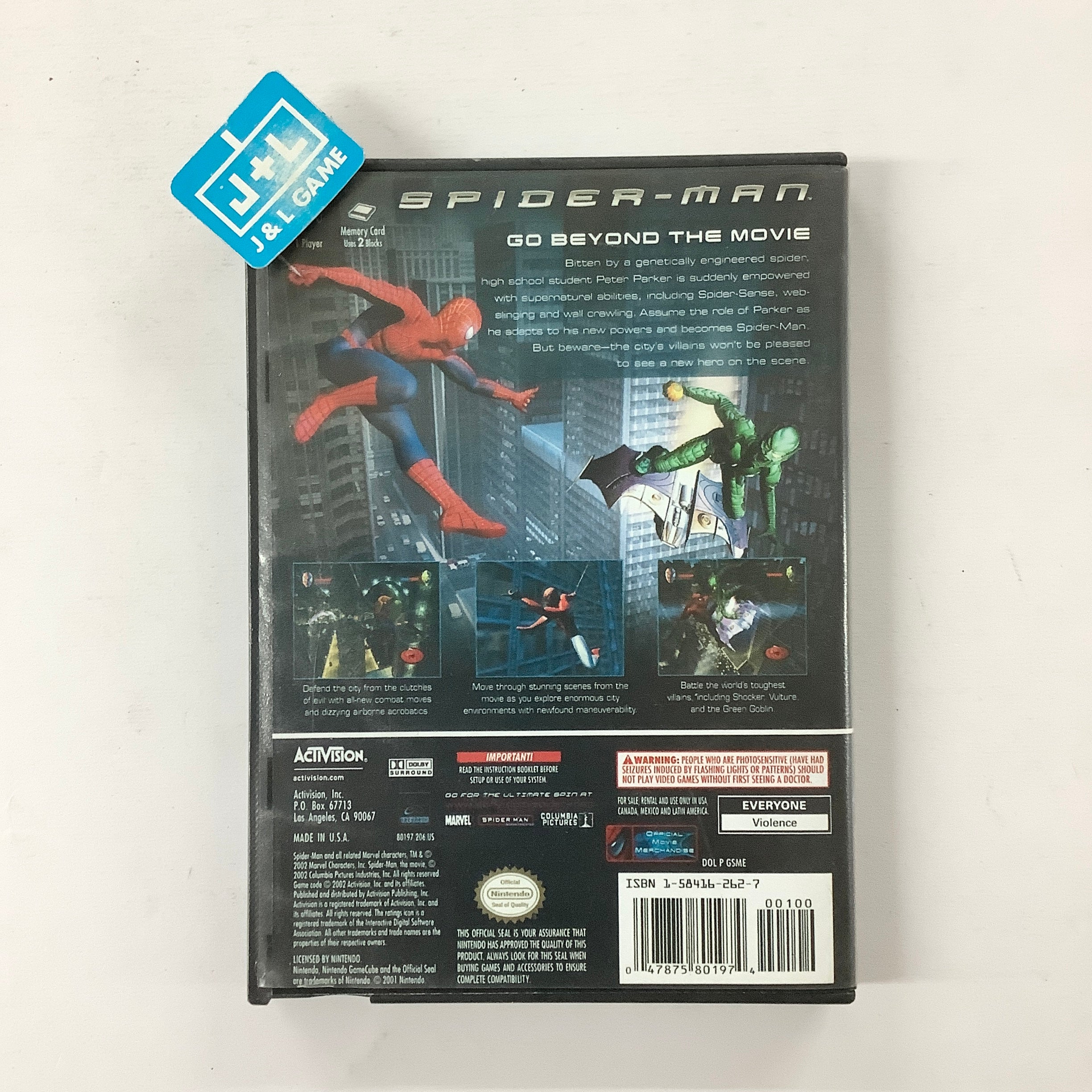 Spider-Man - (GC) GameCube [Pre-Owned] Video Games Activision   