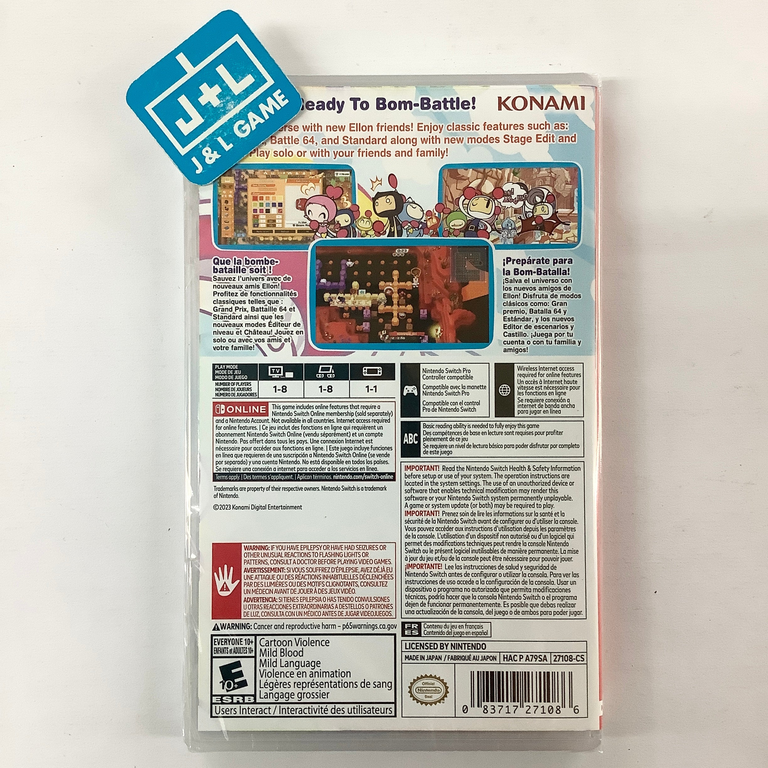 Super Bomberman R 2 - (NSW) Nintendo Switch Video Games Konami   