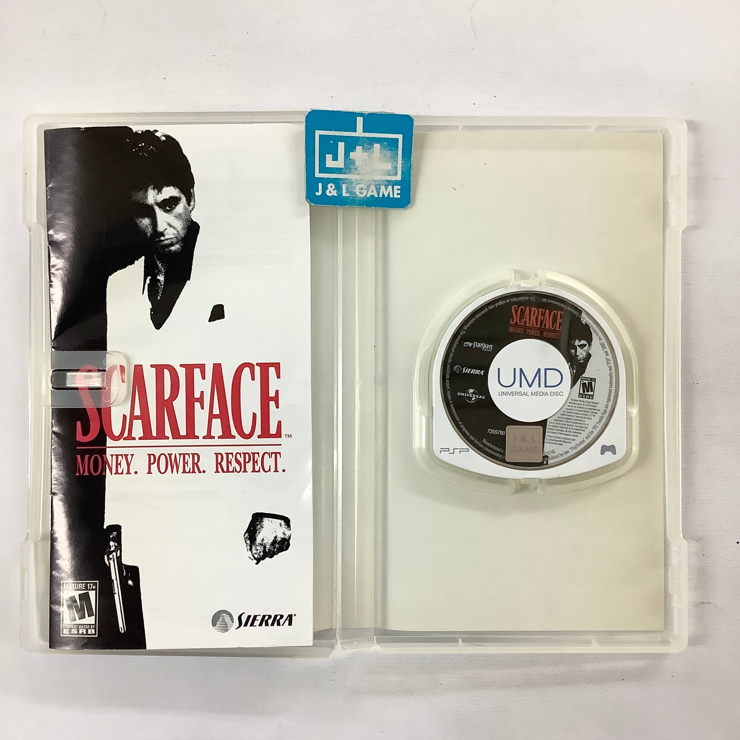 Scarface: Money. Power. Respect. - Sony PSP [Pre-Owned] Video Games Sierra Entertainment   