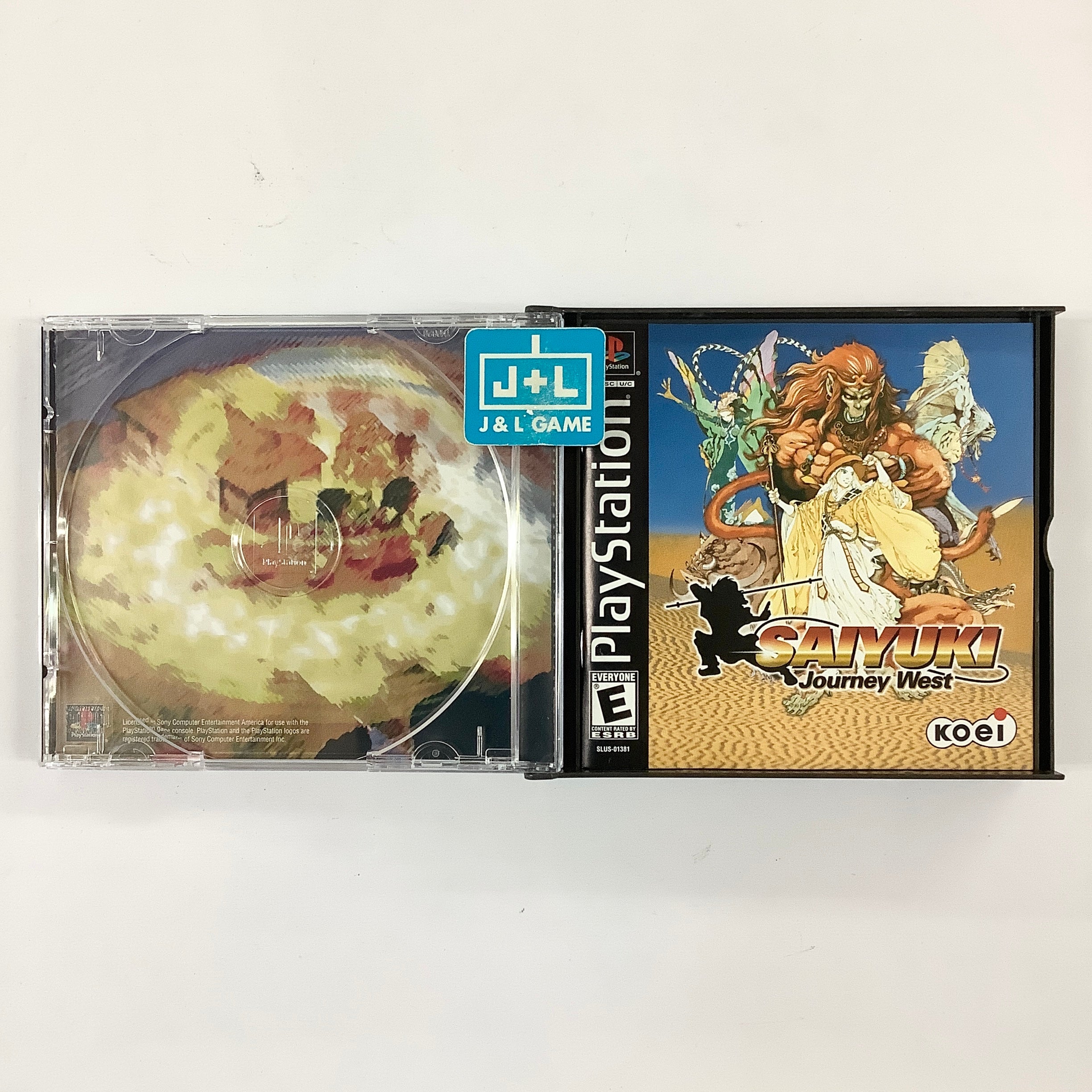 Saiyuki: Journey West - (PS1) PlayStation 1 [Pre-Owned] Video Games Koei   