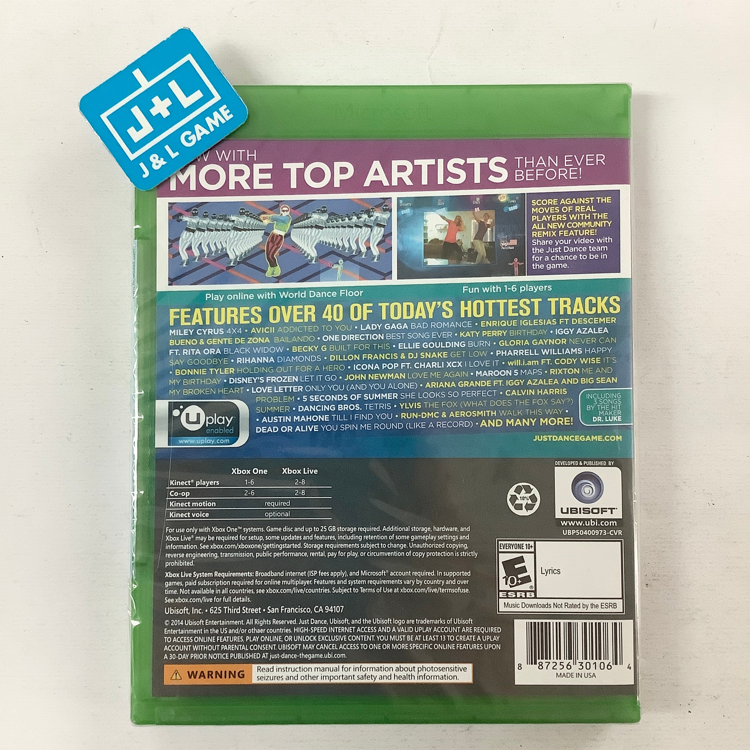 Just Dance 2015 (Kinect Required) - (XB1) Xbox One Video Games Ubisoft   