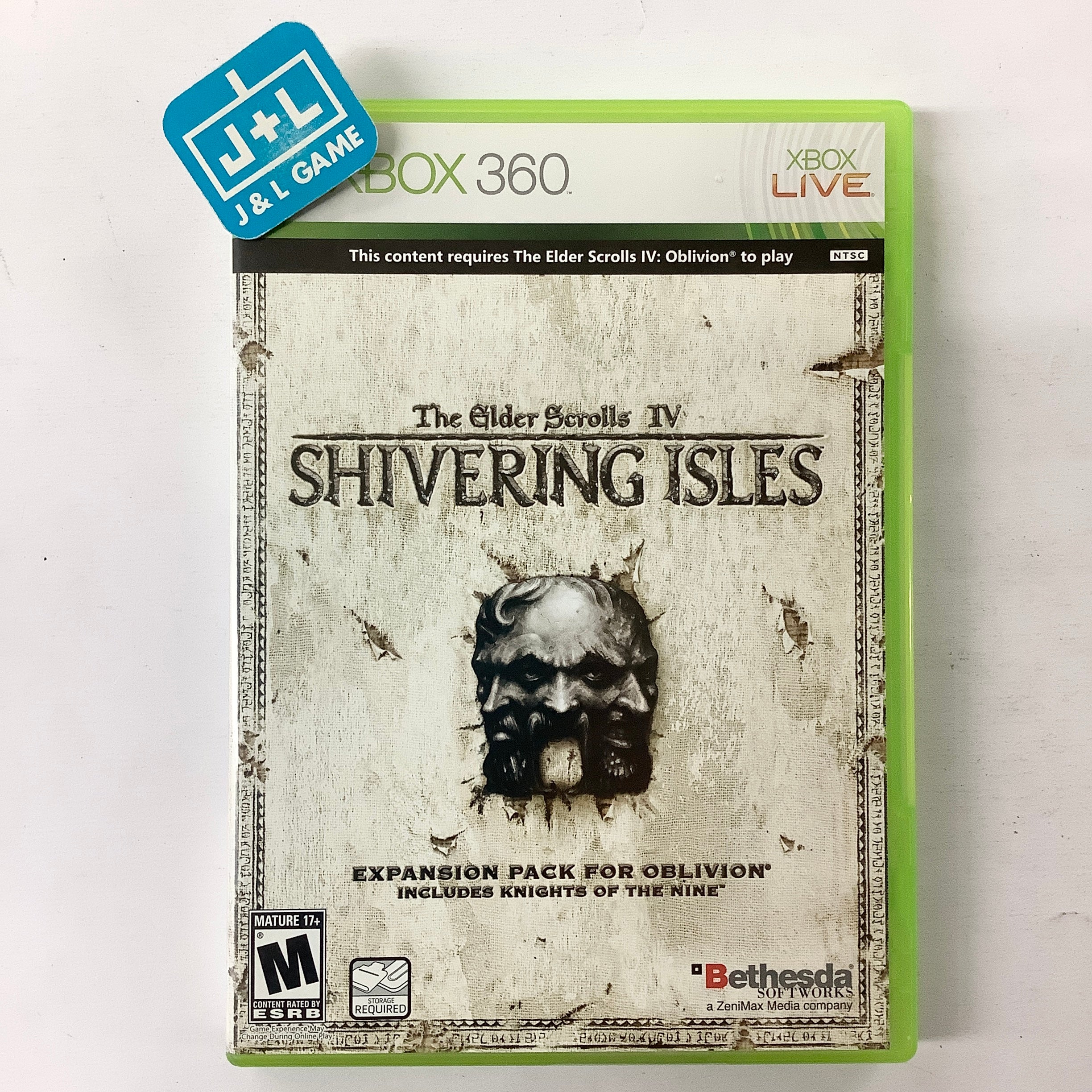 The Elder Scrolls IV: Shivering Isles - Xbox 360 [Pre-Owned] Video Games Bethesda Softworks   