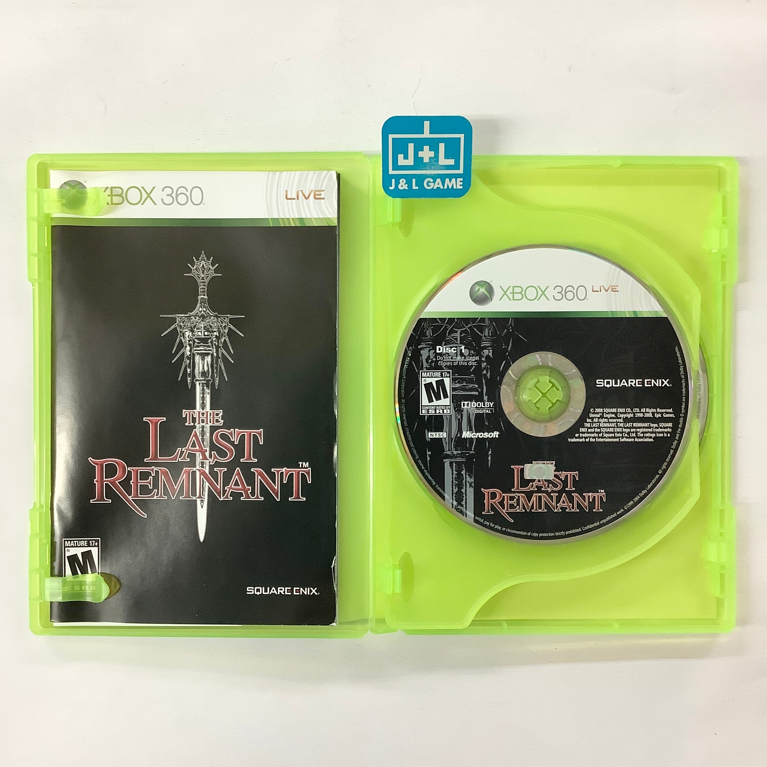 The Last Remnant - Xbox 360 [Pre-Owned] Video Games Square Enix   