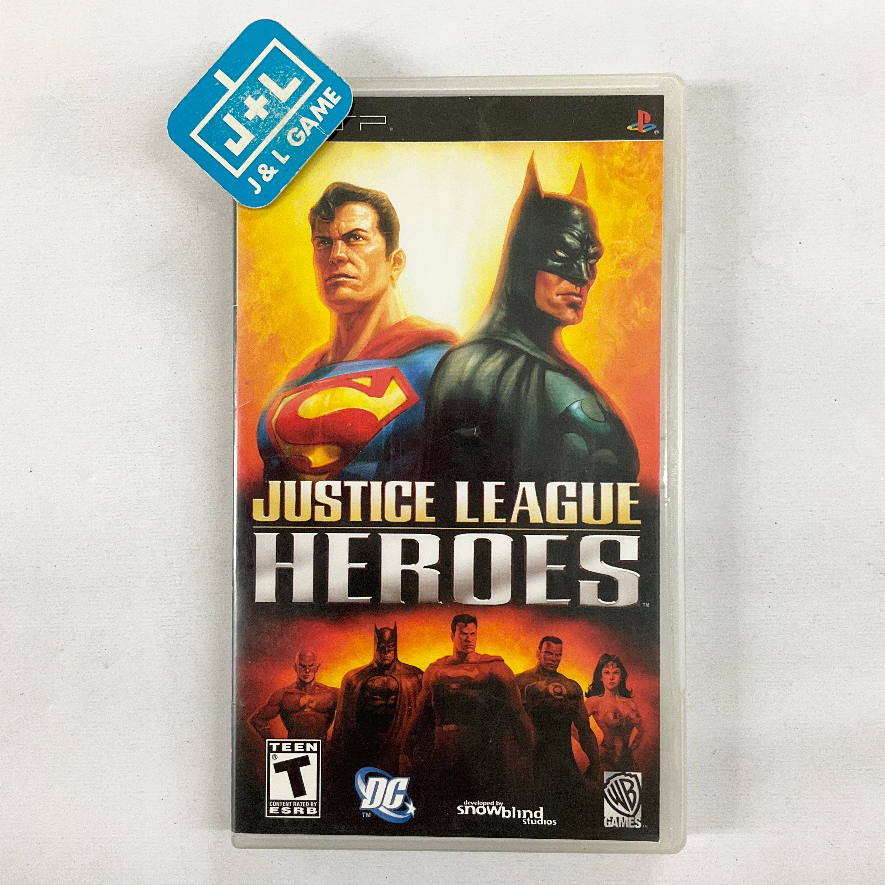 Justice League Heroes - Sony PSP [Pre-Owned] Video Games Warner Bros. Interactive Entertainment   