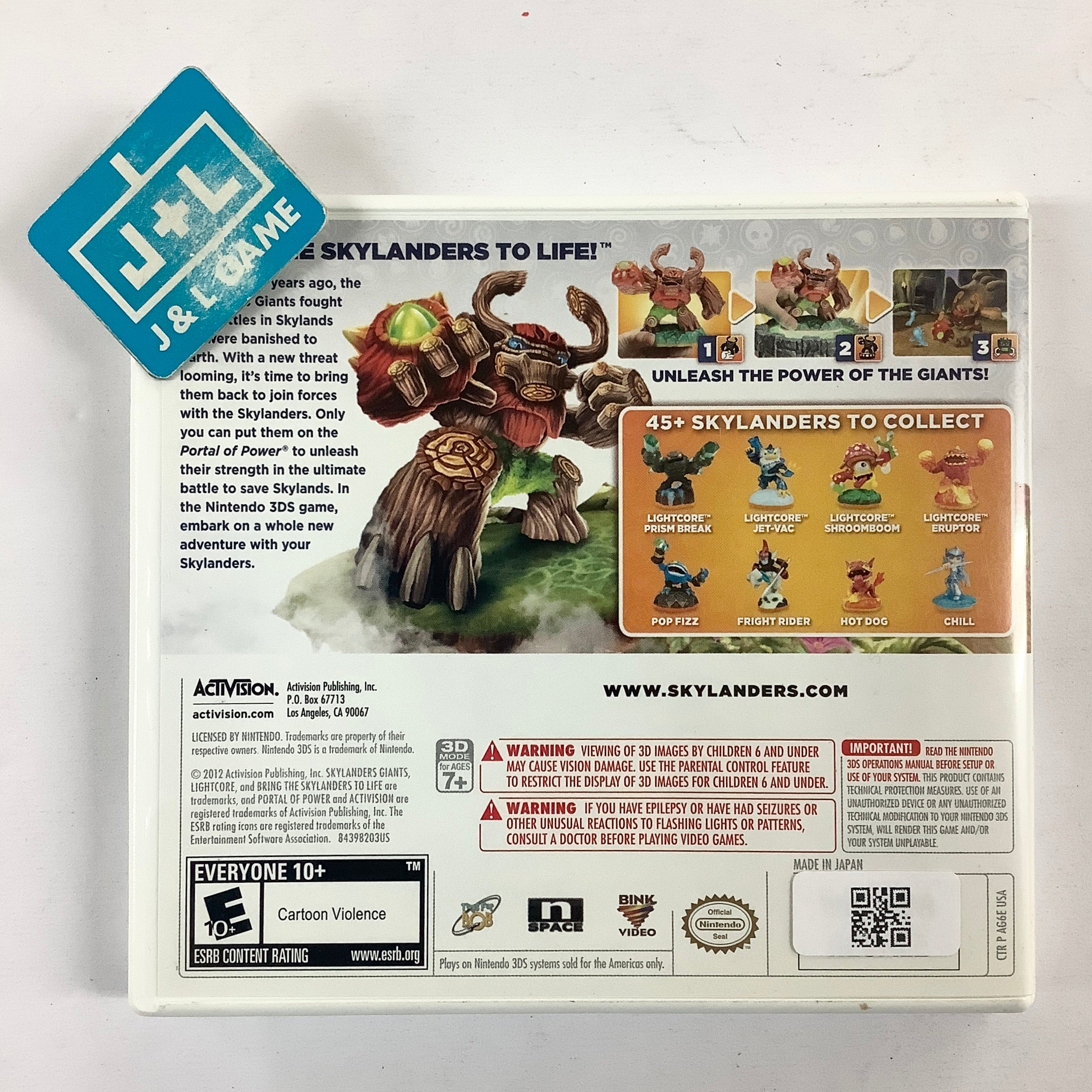 Skylanders Giants - Nintendo 3DS [Pre-Owned] Video Games Activision   