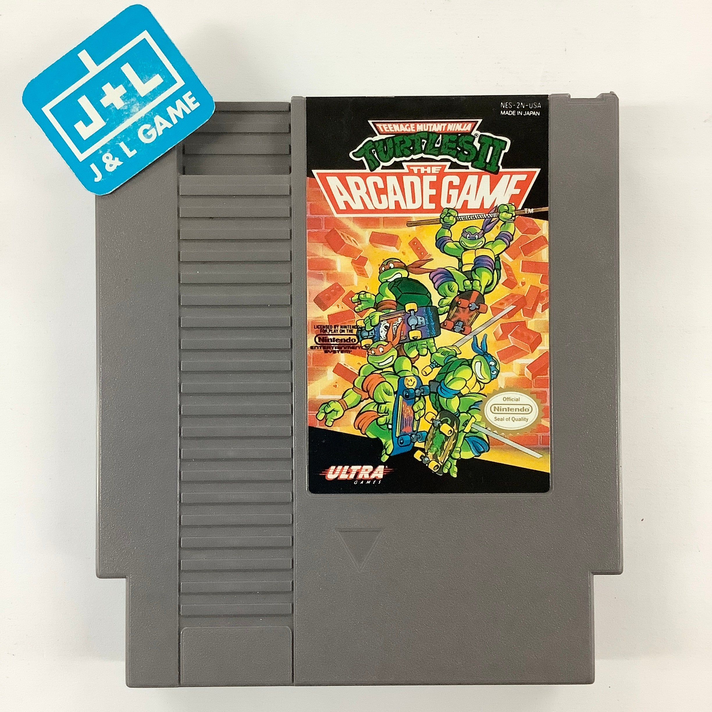 Teenage Mutant Ninja Turtles II: The Arcade Game - (NES) Nintendo Entertainment System [Pre-Owned] Video Games Ultra   